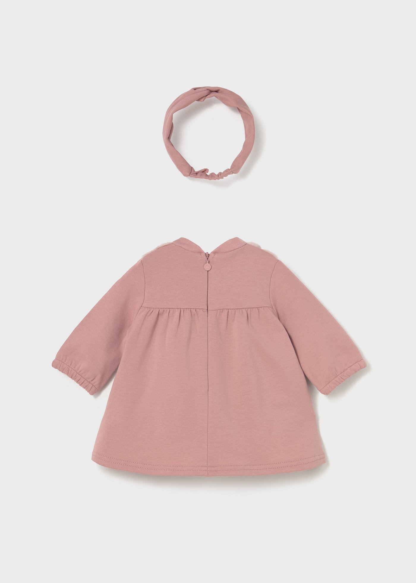 Robe avec sac et serre-tête nouveau-né