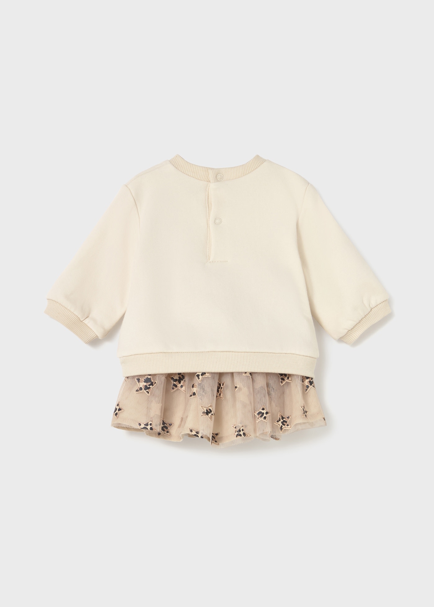 Newborn Girl Tulle Skirt and Sweatshirt Set