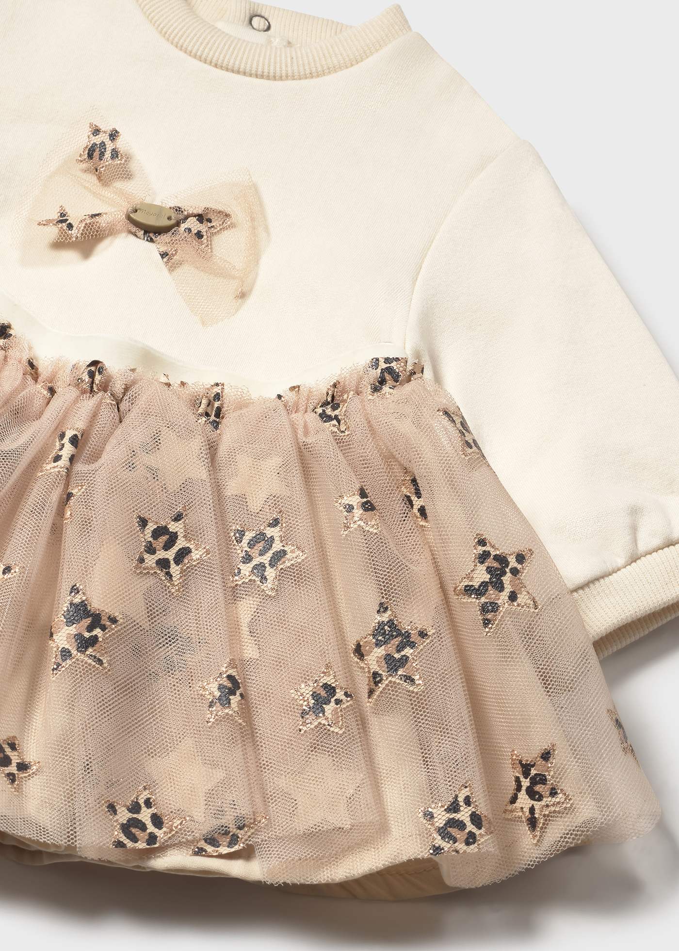 Newborn Girl Tulle Skirt and Sweatshirt Set