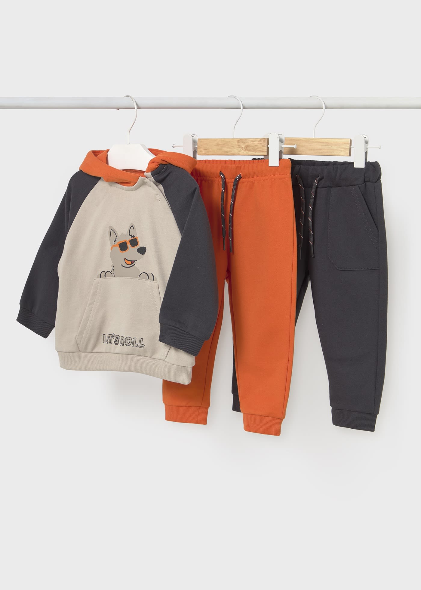 Baby 2 trouser tracksuit set