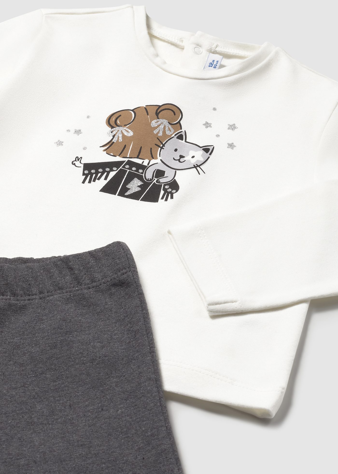 Trening cu tricou bebe Trening cu tricou bebe