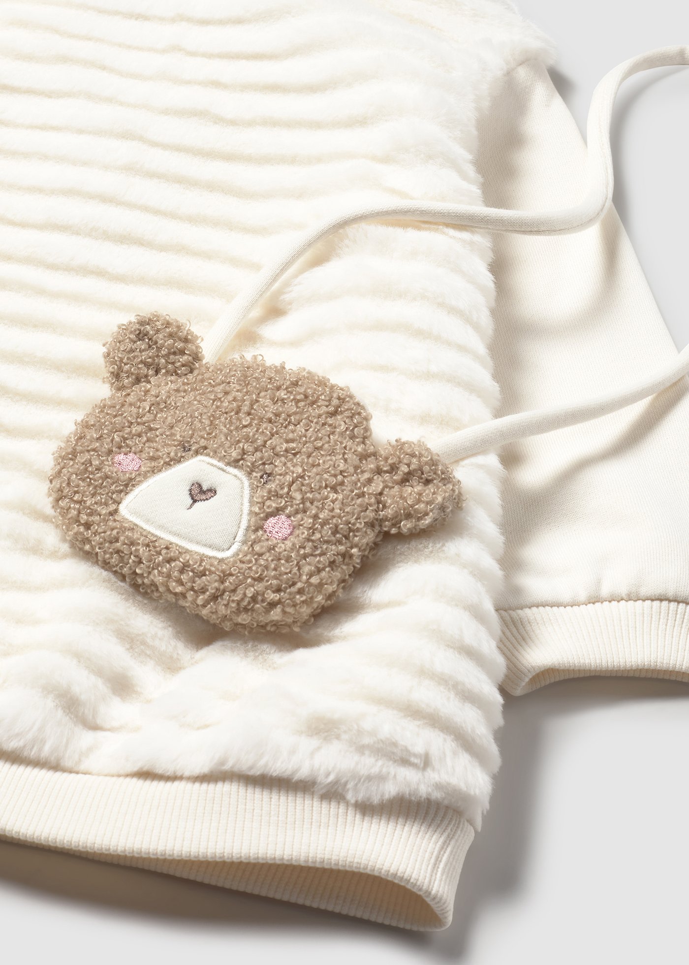 Baby Dress with Teddy Bear Purse