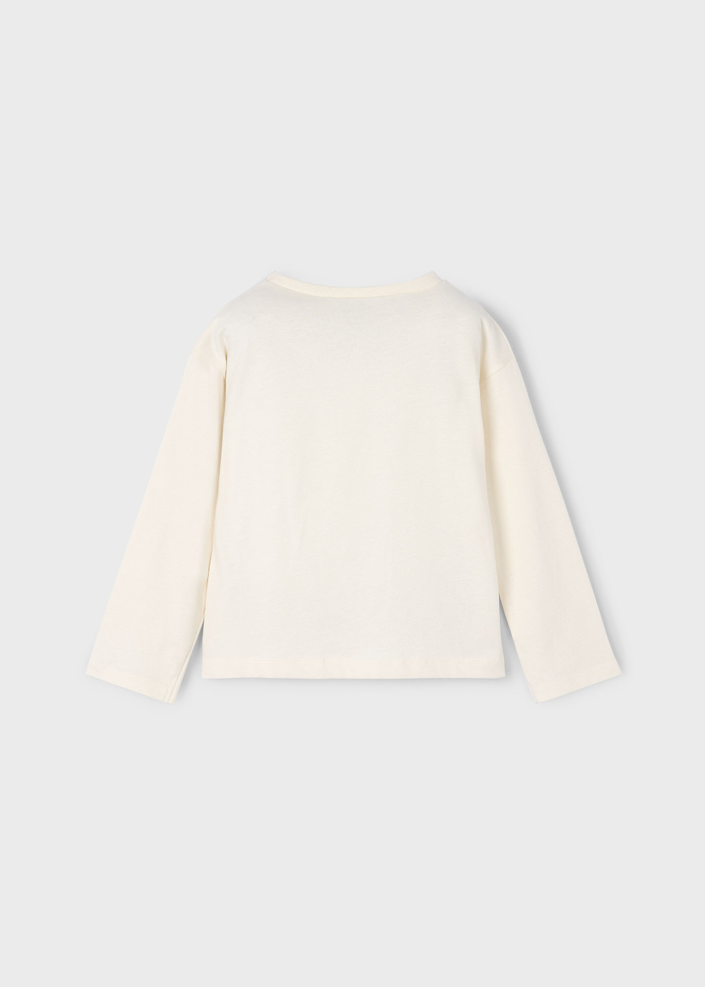 Girls crochet pocket t-shirt