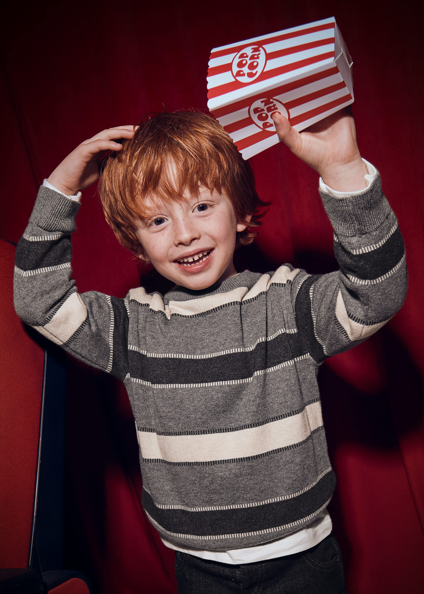 Boy Striped Knit Sweater