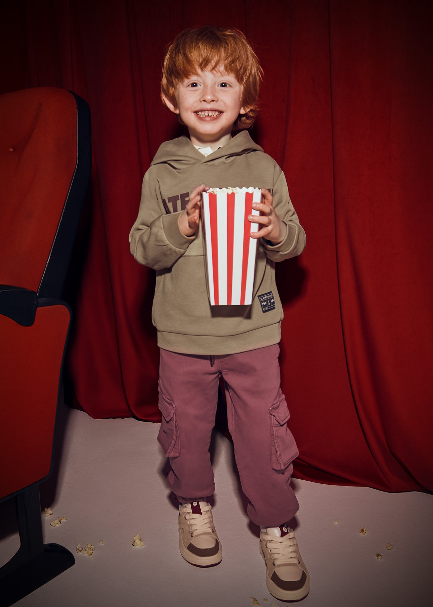 Pantalone cargo soft bambino