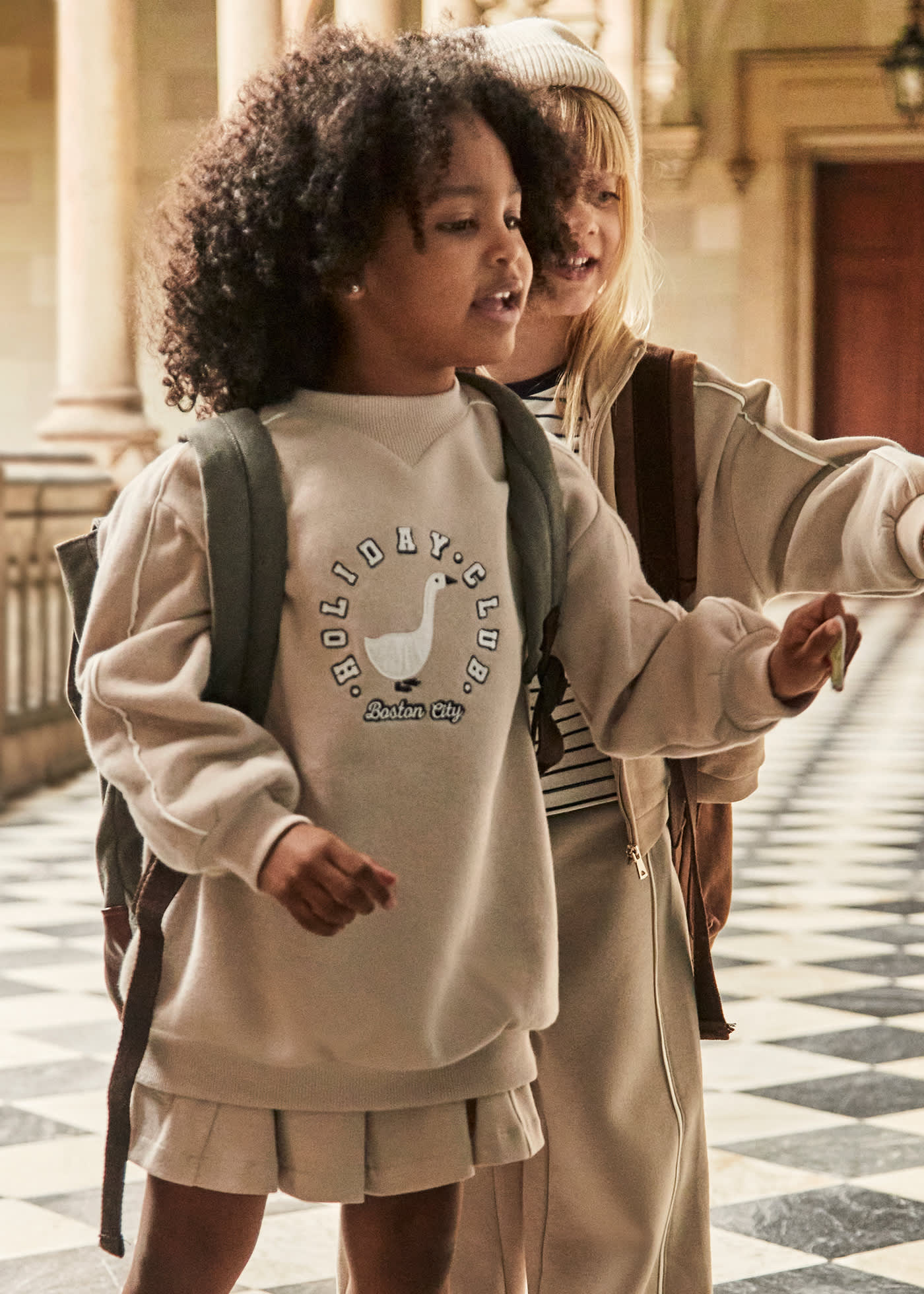 Girls fleece dress