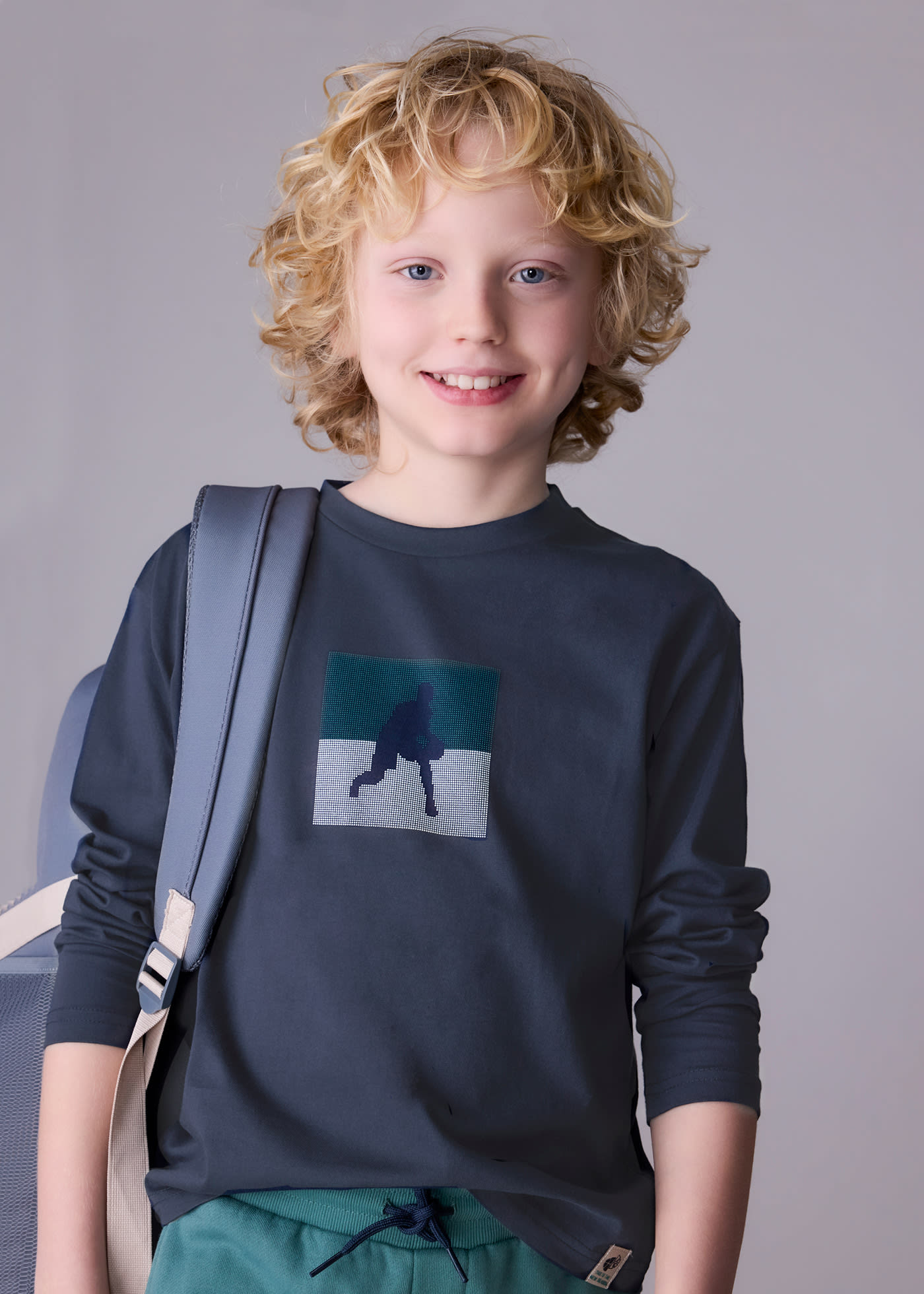 Camiseta print chico