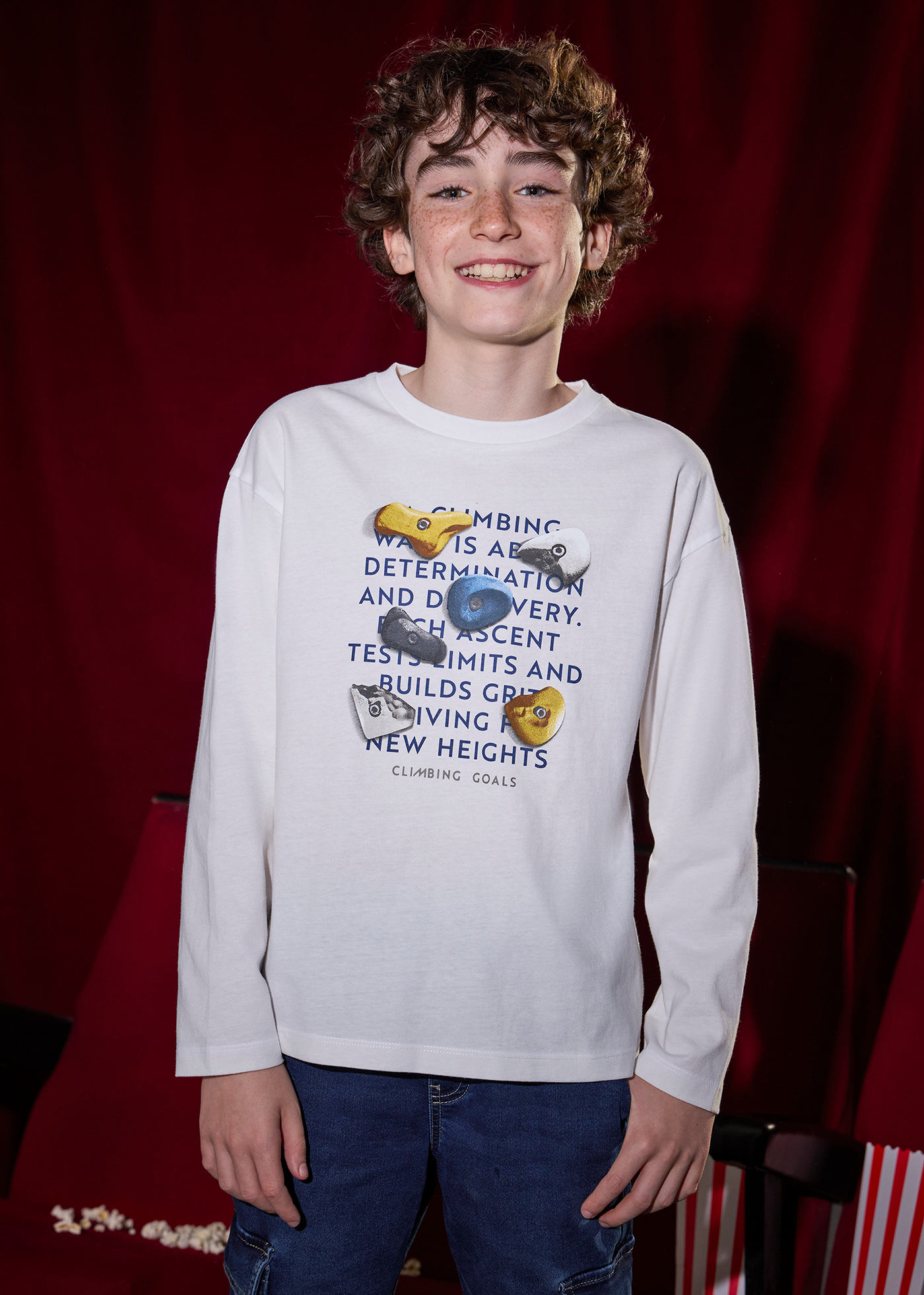 Playera print chico