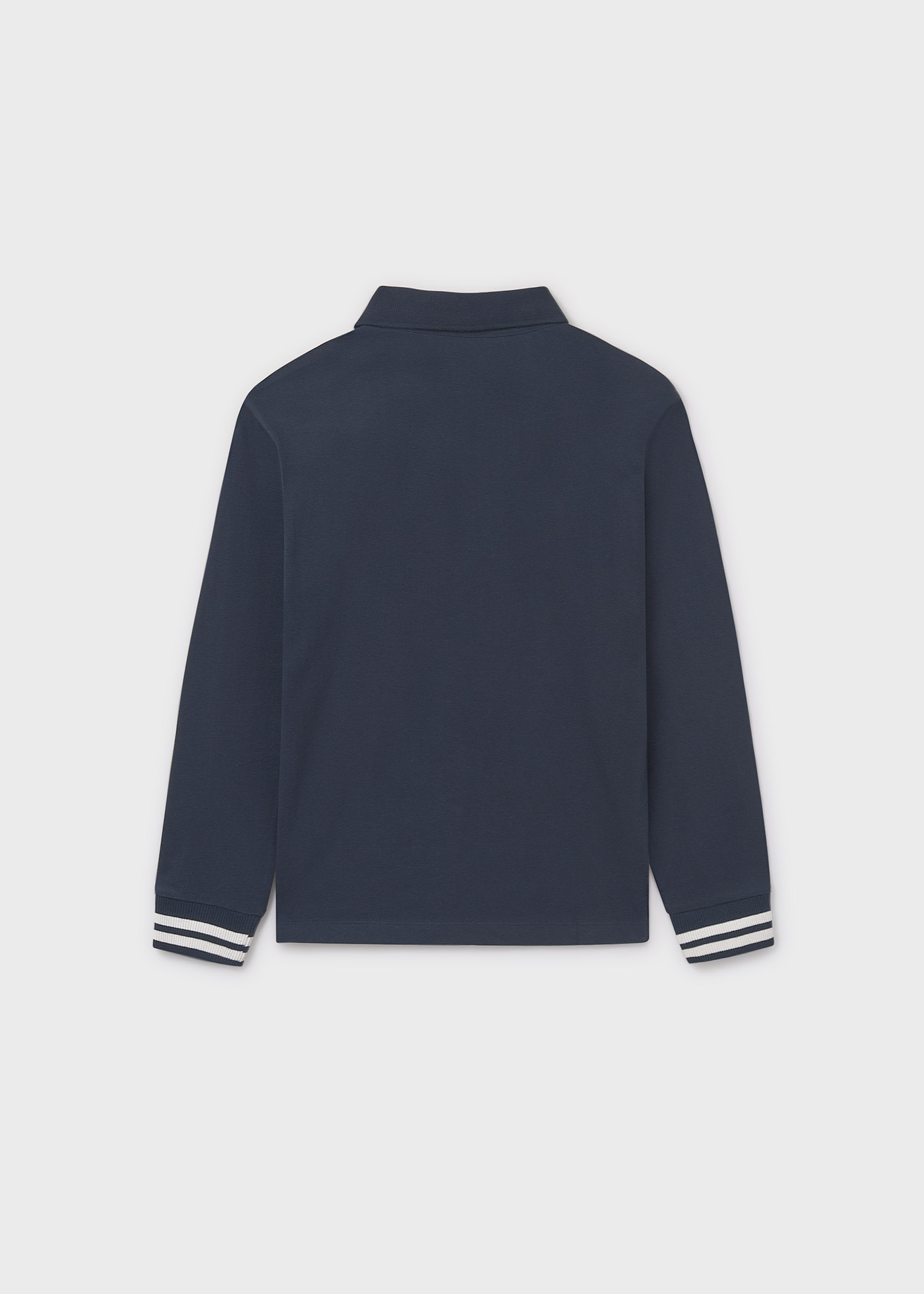 Polo cu contrast baiat Polo cu contrast baiat