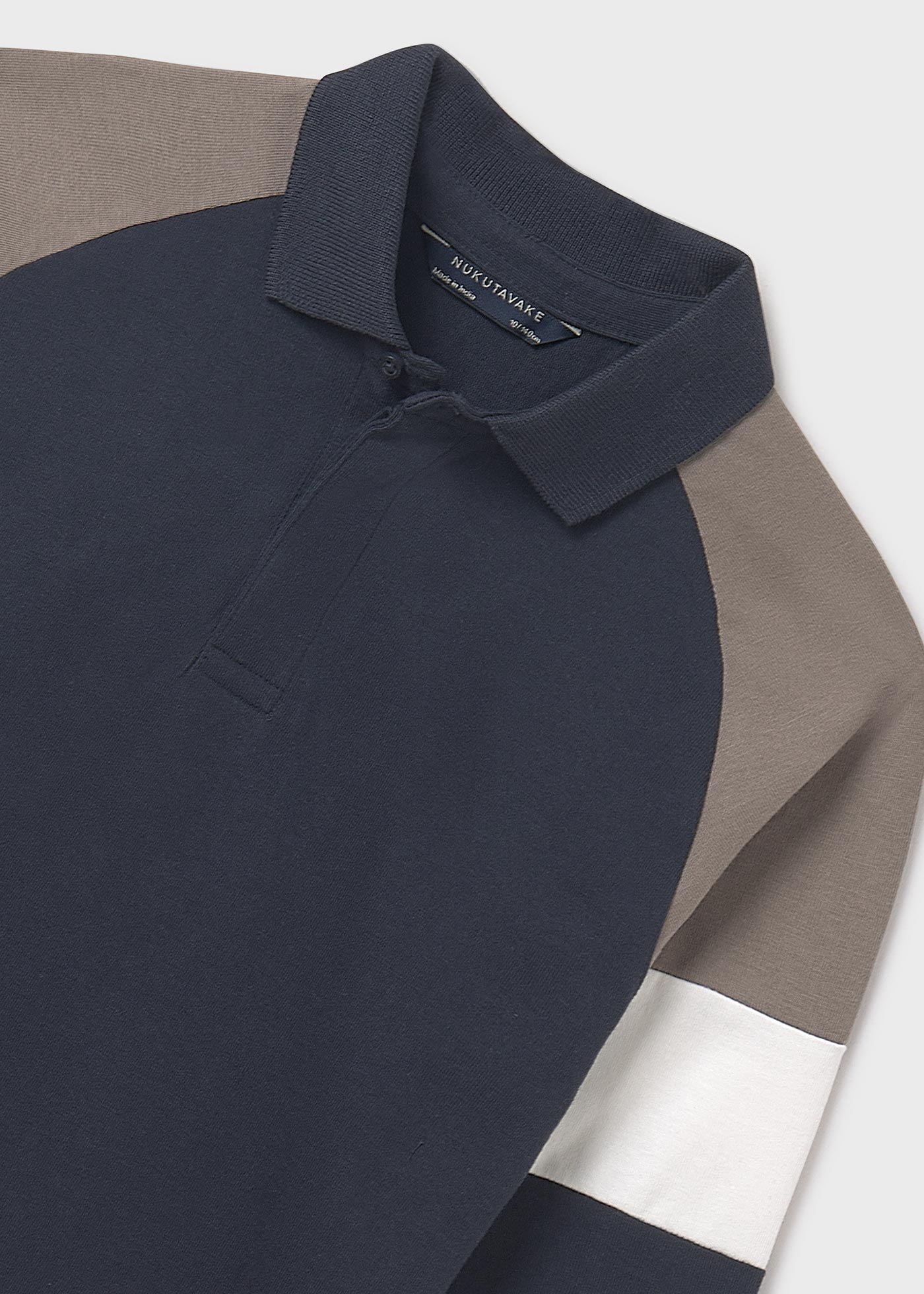 Boys banded polo shirt