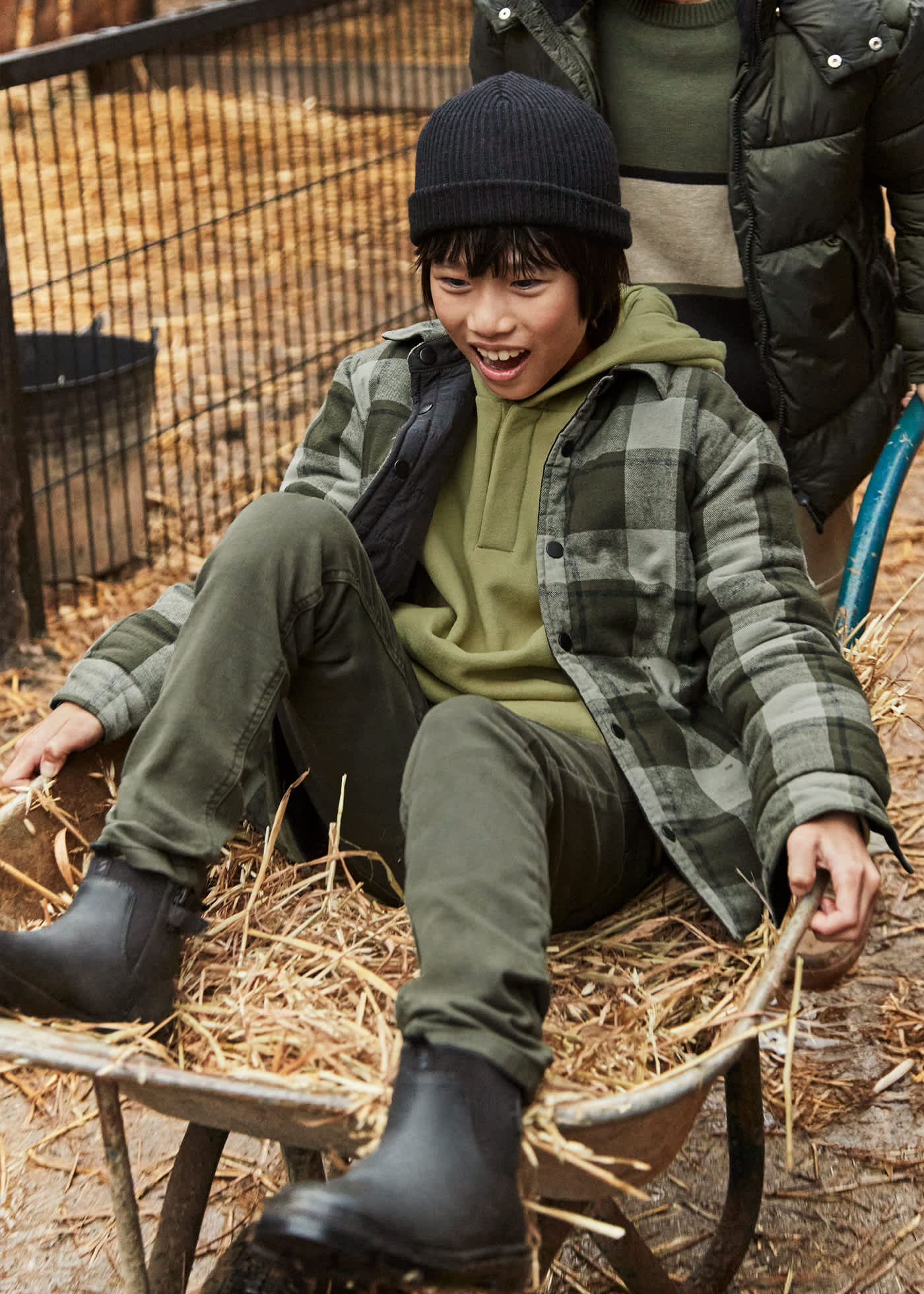 Boys reversible overshirt
