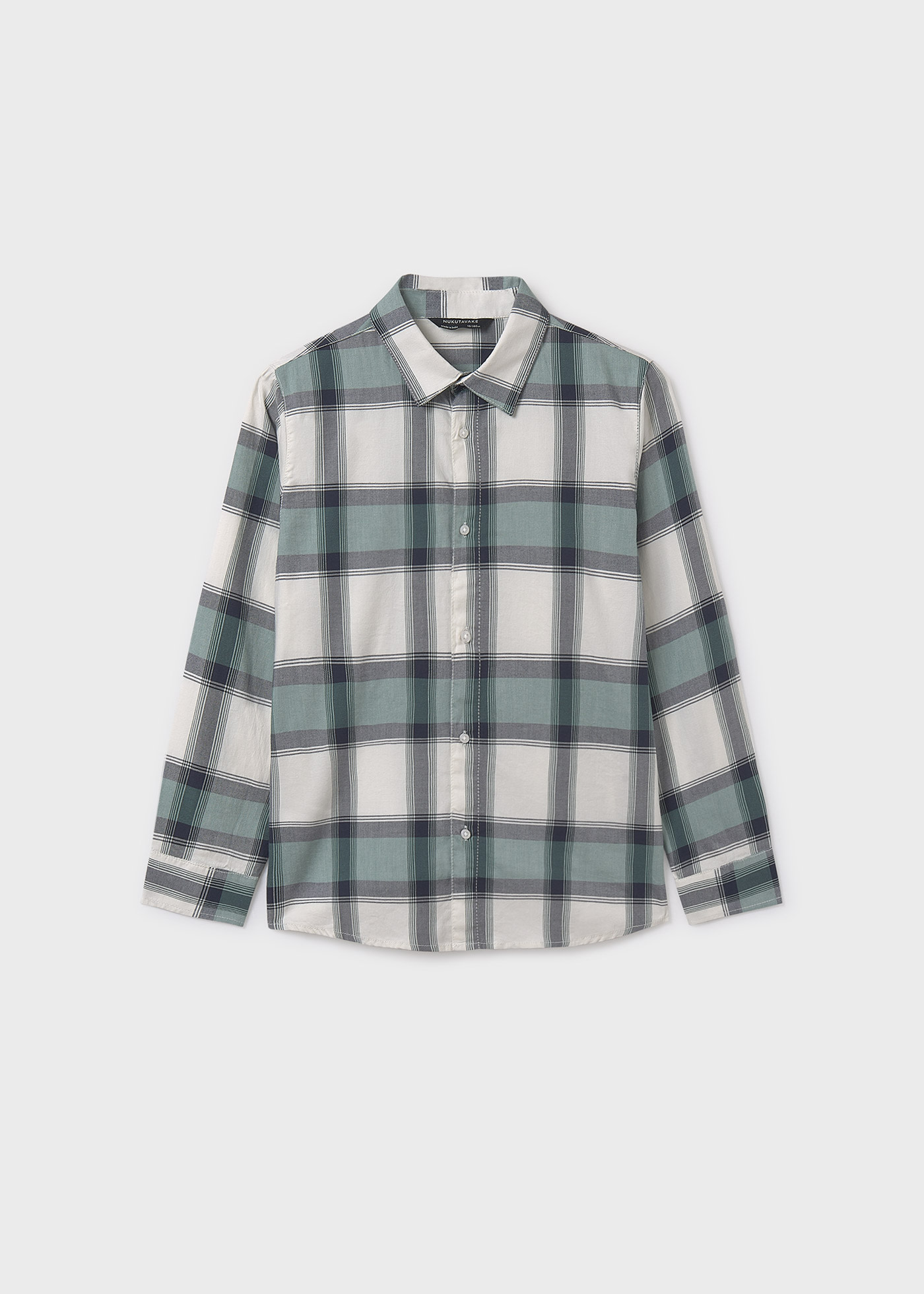 Boys check overshirt
