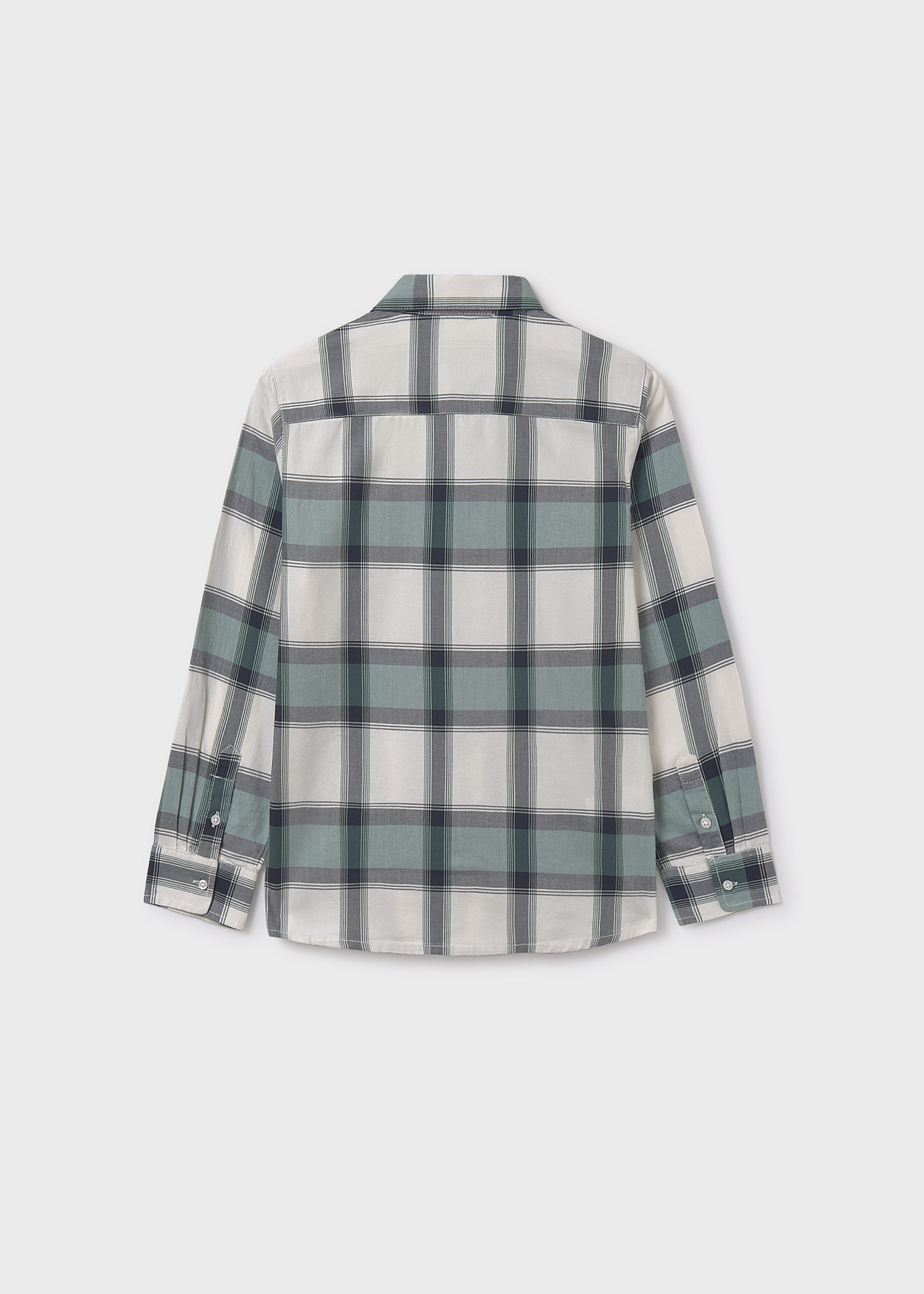 Boys check overshirt