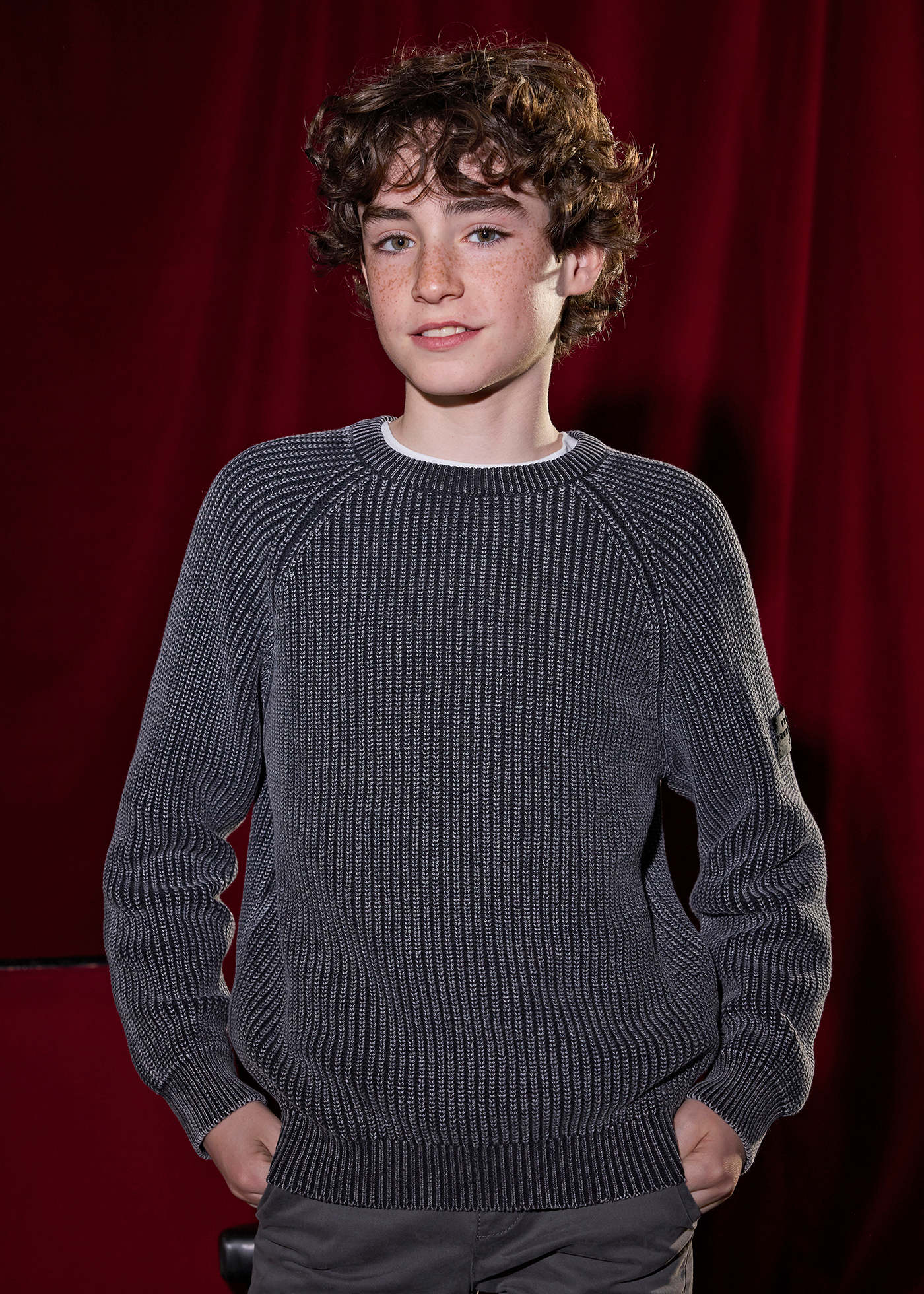 Maglione etichetta ragazzo