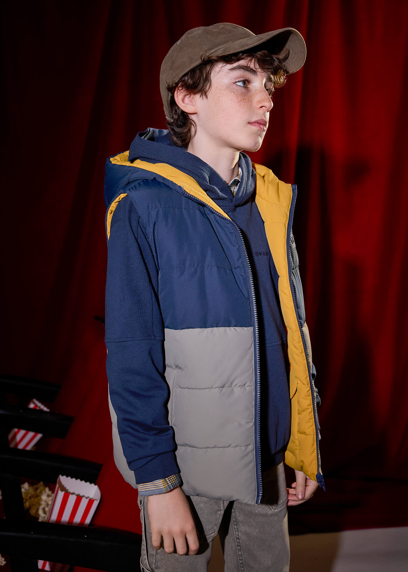 Boys reversible gilet