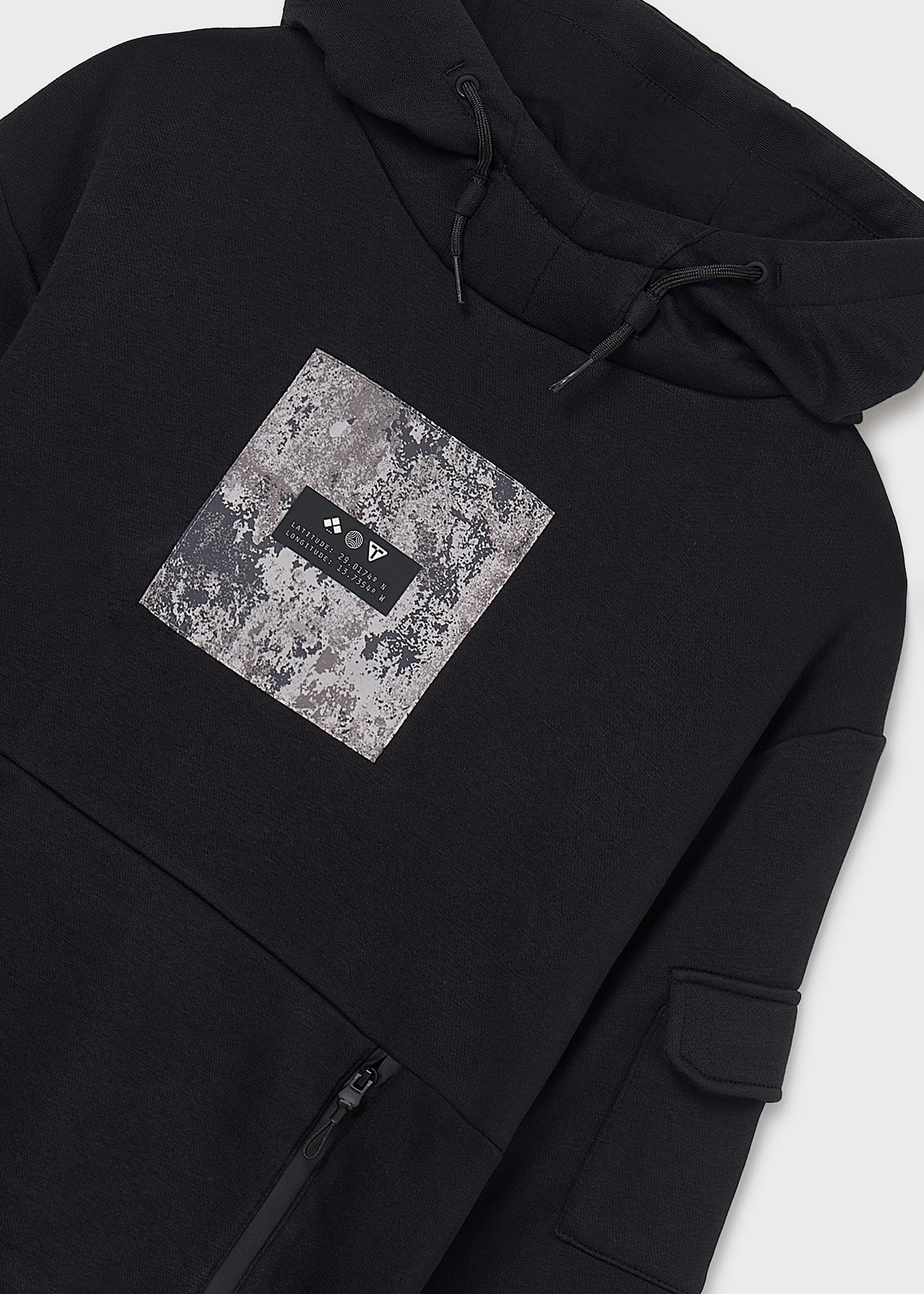 Boys contrast hoody