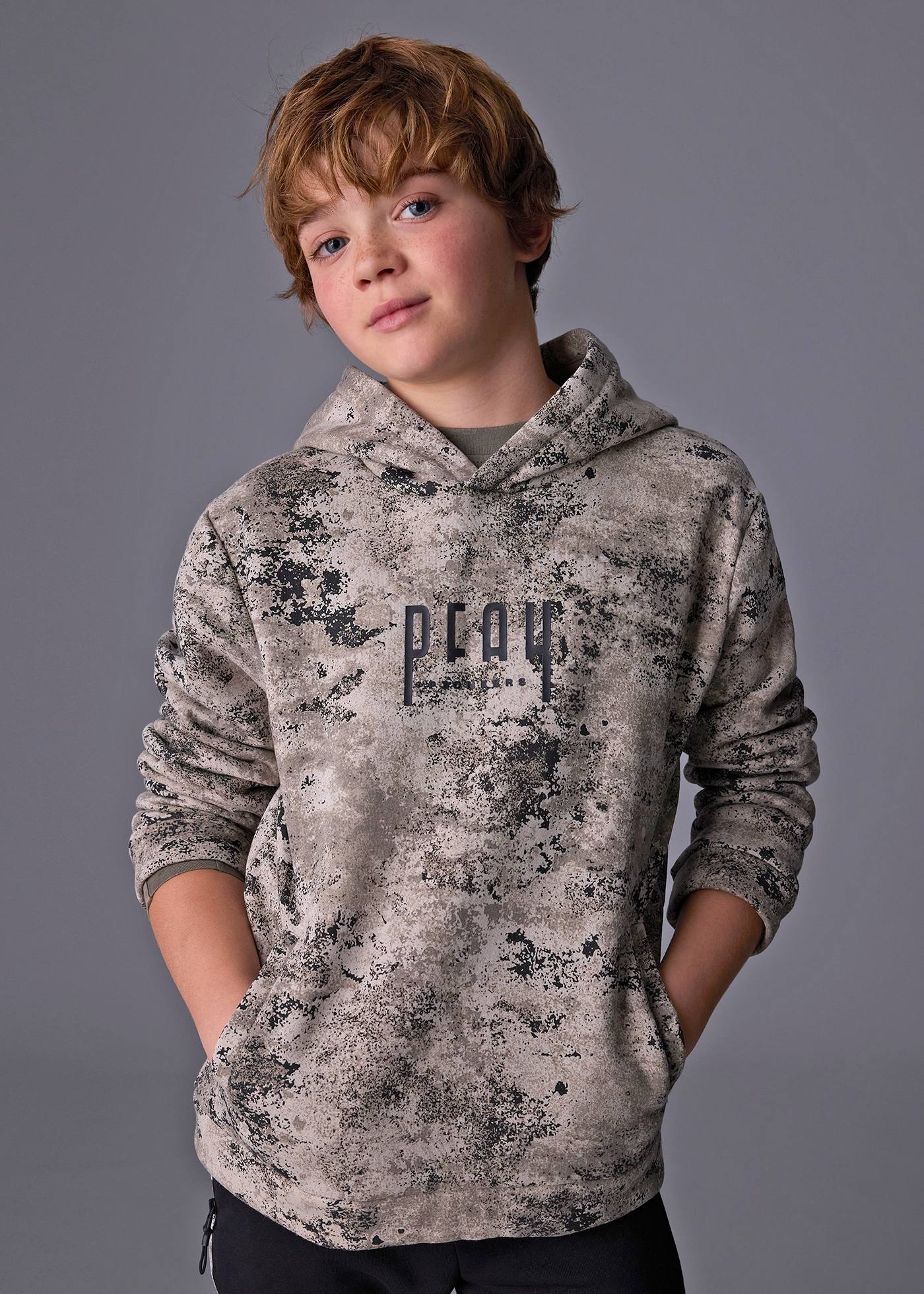 Sudadera estampada chico