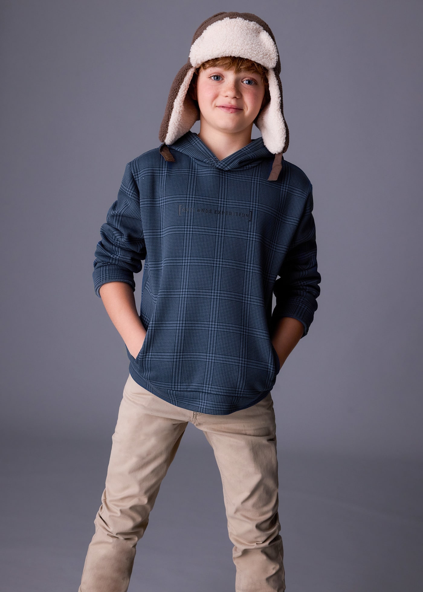 Sudadera estampada chico