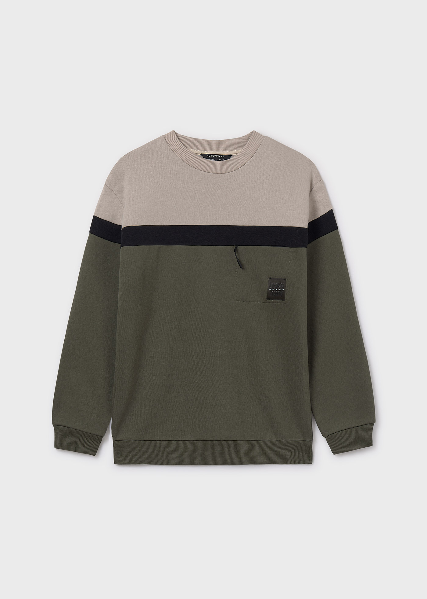 Boy Color Block Sweatshirt