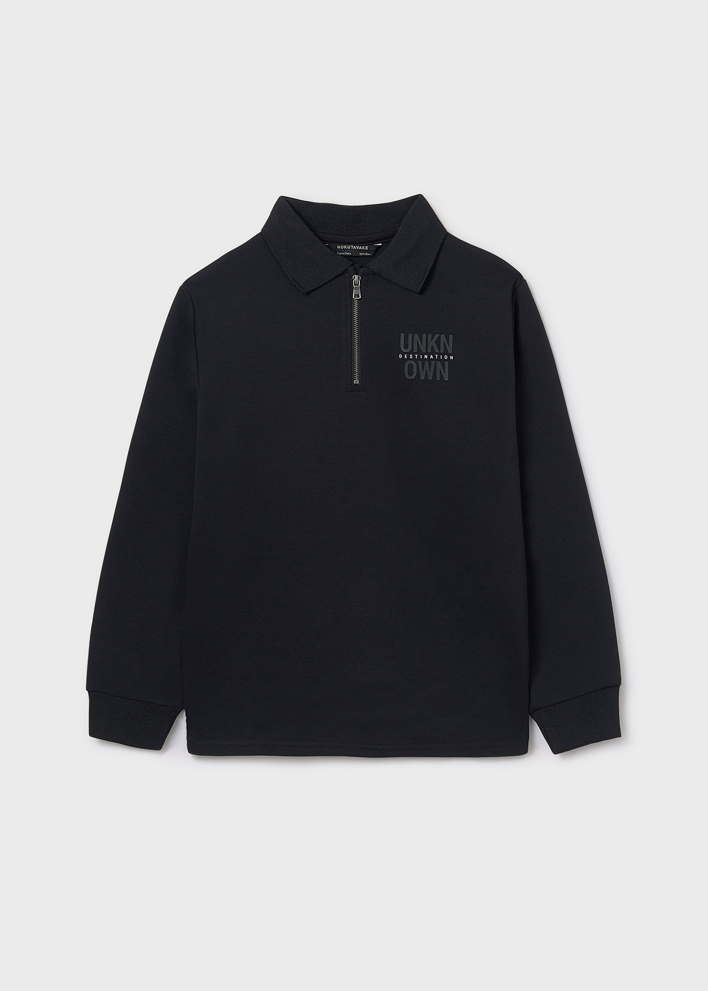 Boys quarter zip jumper