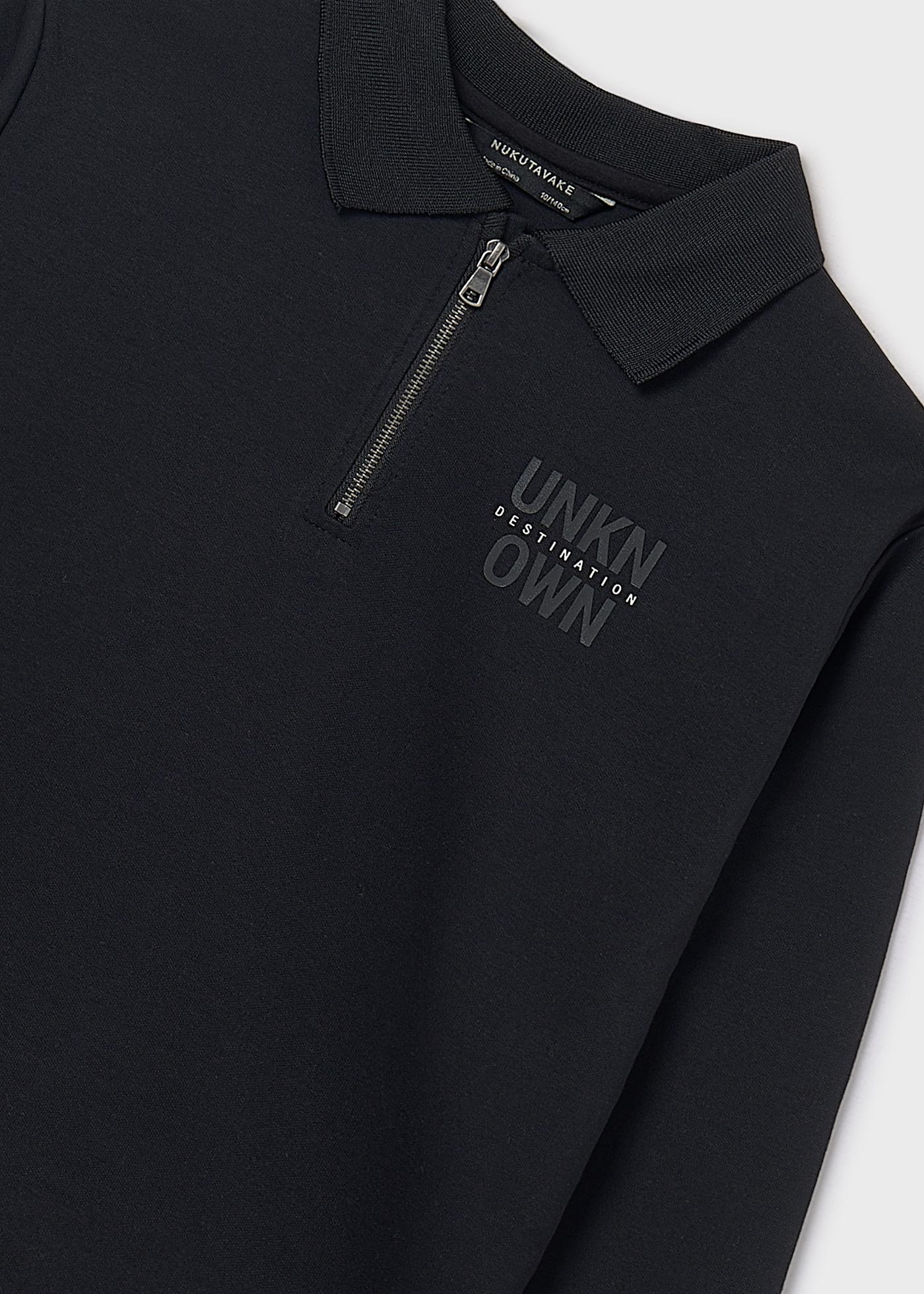 Boys quarter zip jumper
