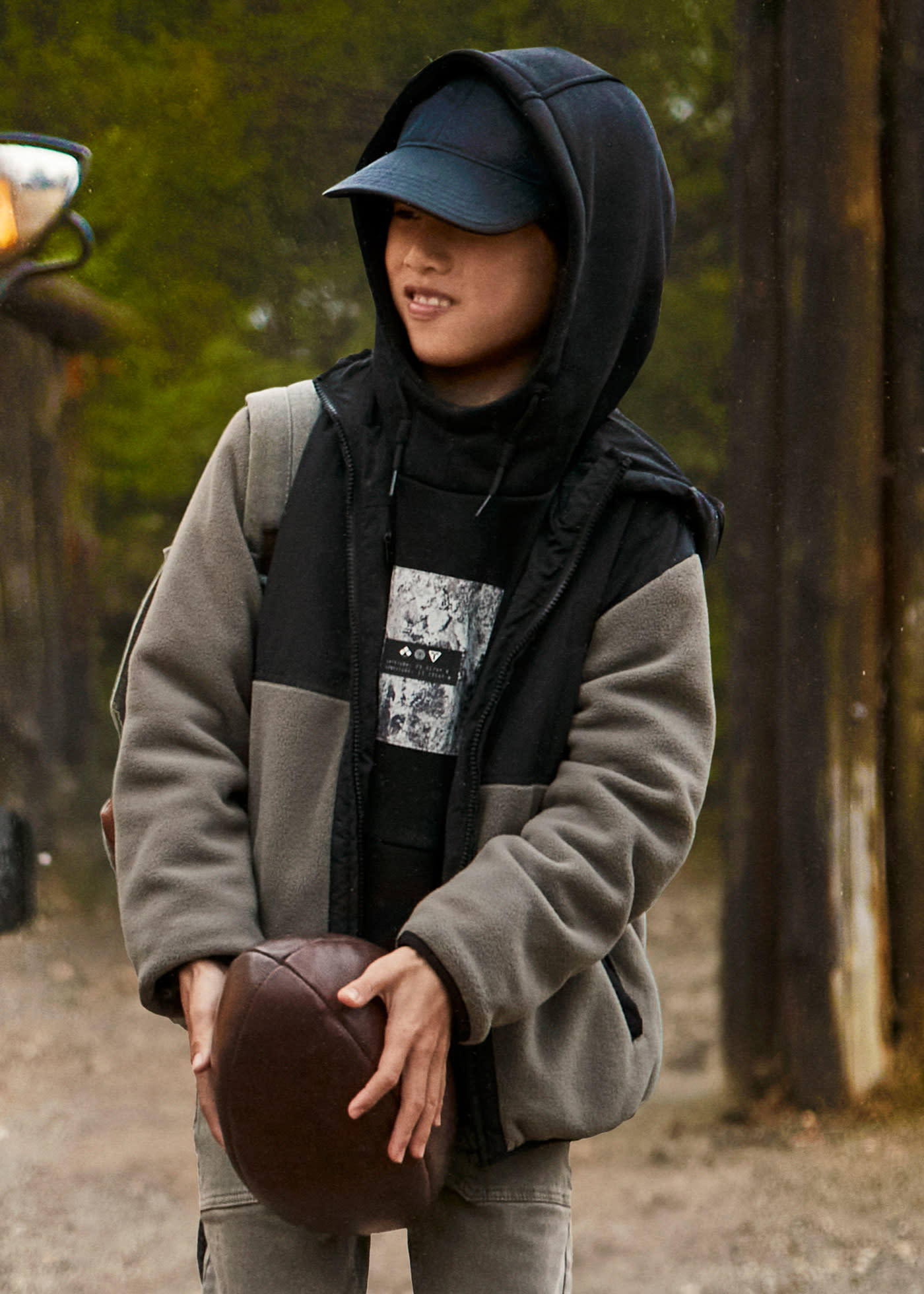 Boy Reversible Puffer Jacket