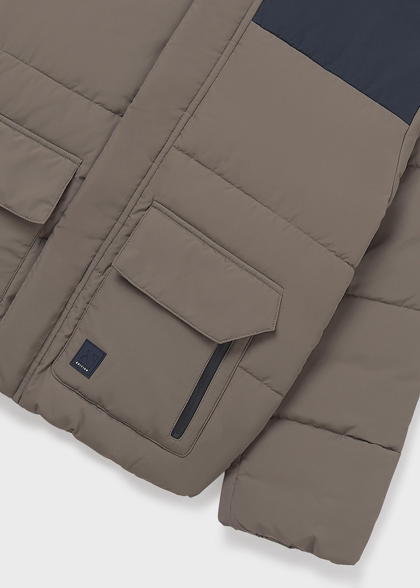 Chaquetón combinado chico