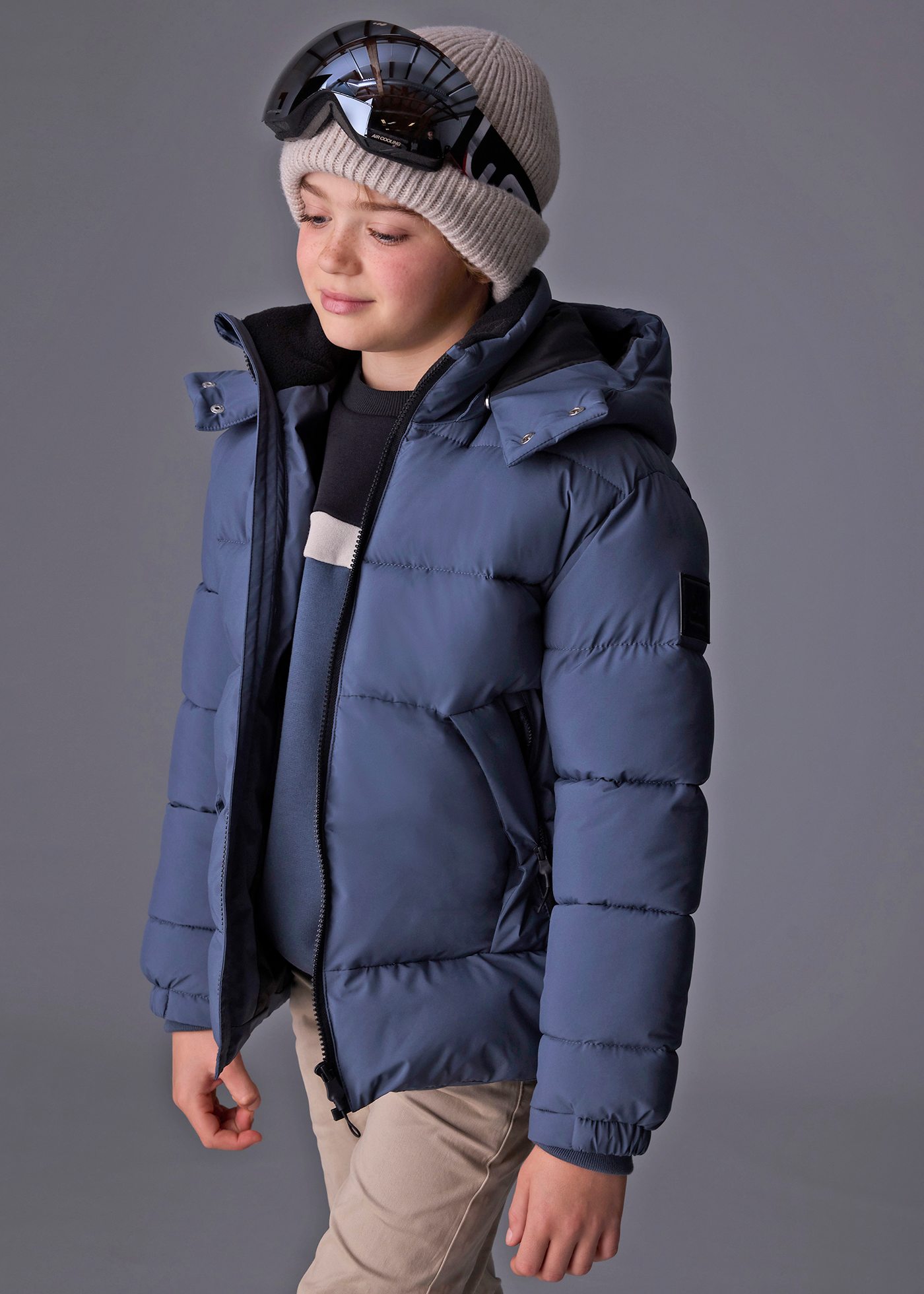 Boys quilted coat