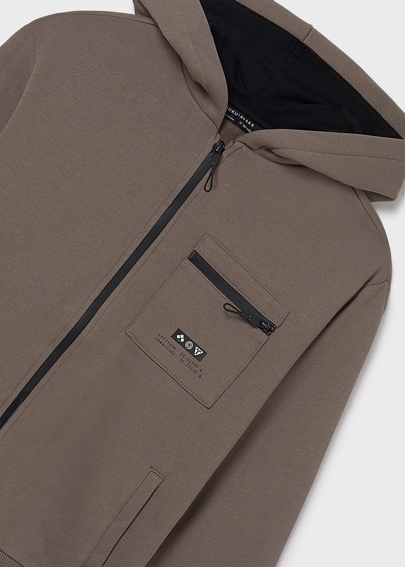 Casaco fecho bolsos rapaz