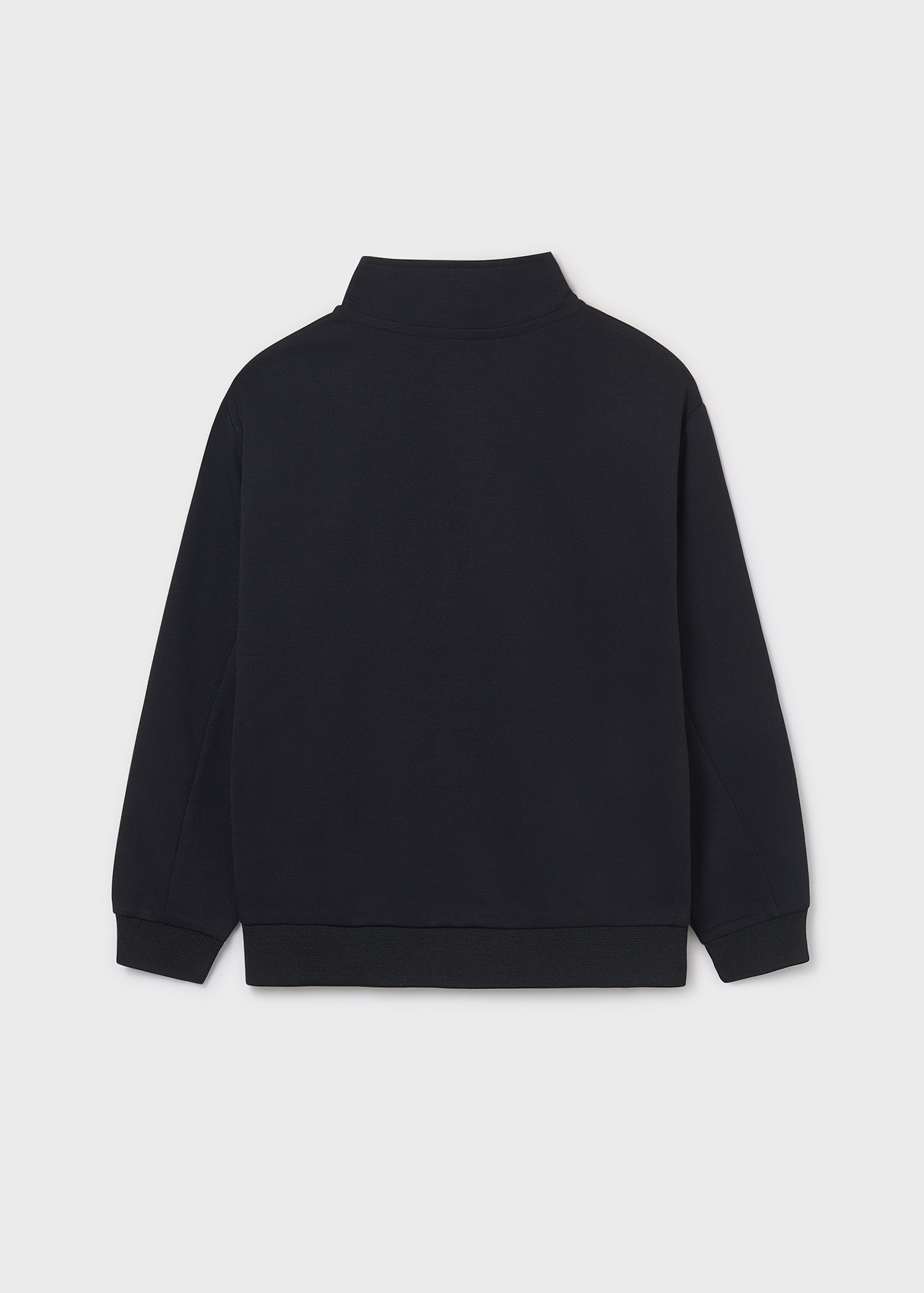 Boys knitted zip-up jumper