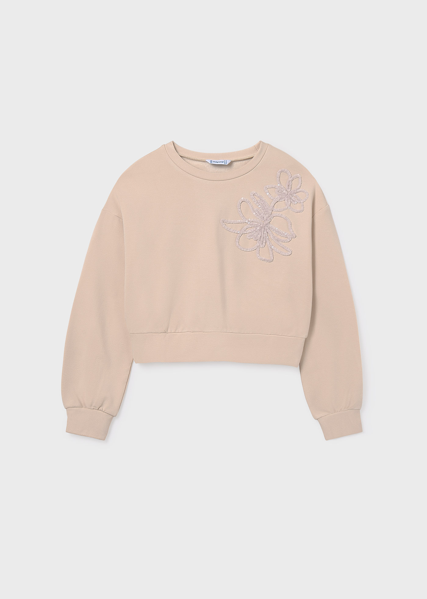 Sweatshirt Blume Teenager Mädchen