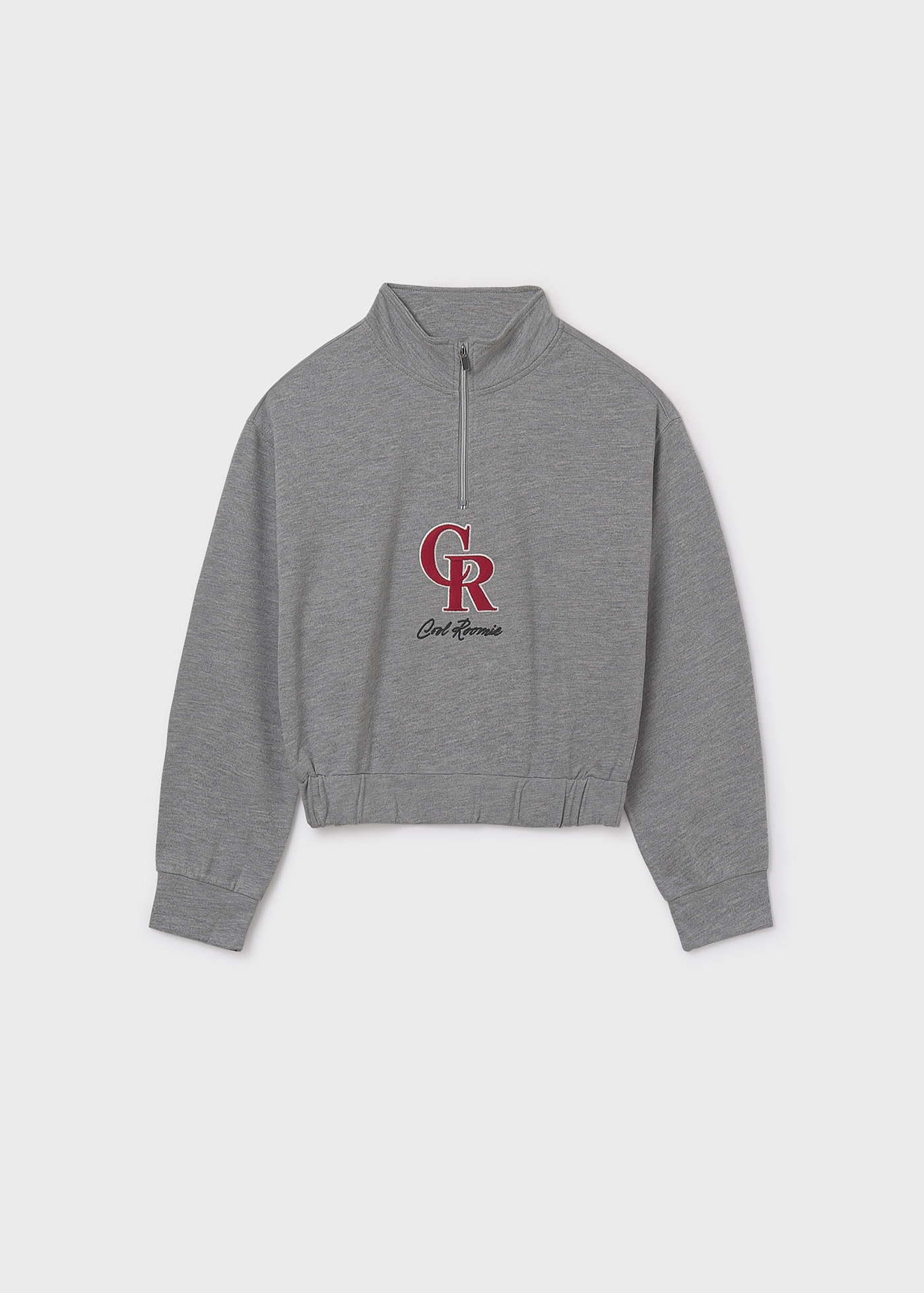 Sweat avec tente en relief fille