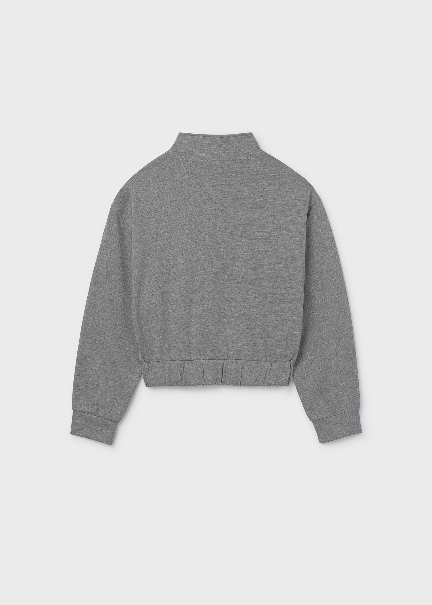Sweat avec tente en relief fille