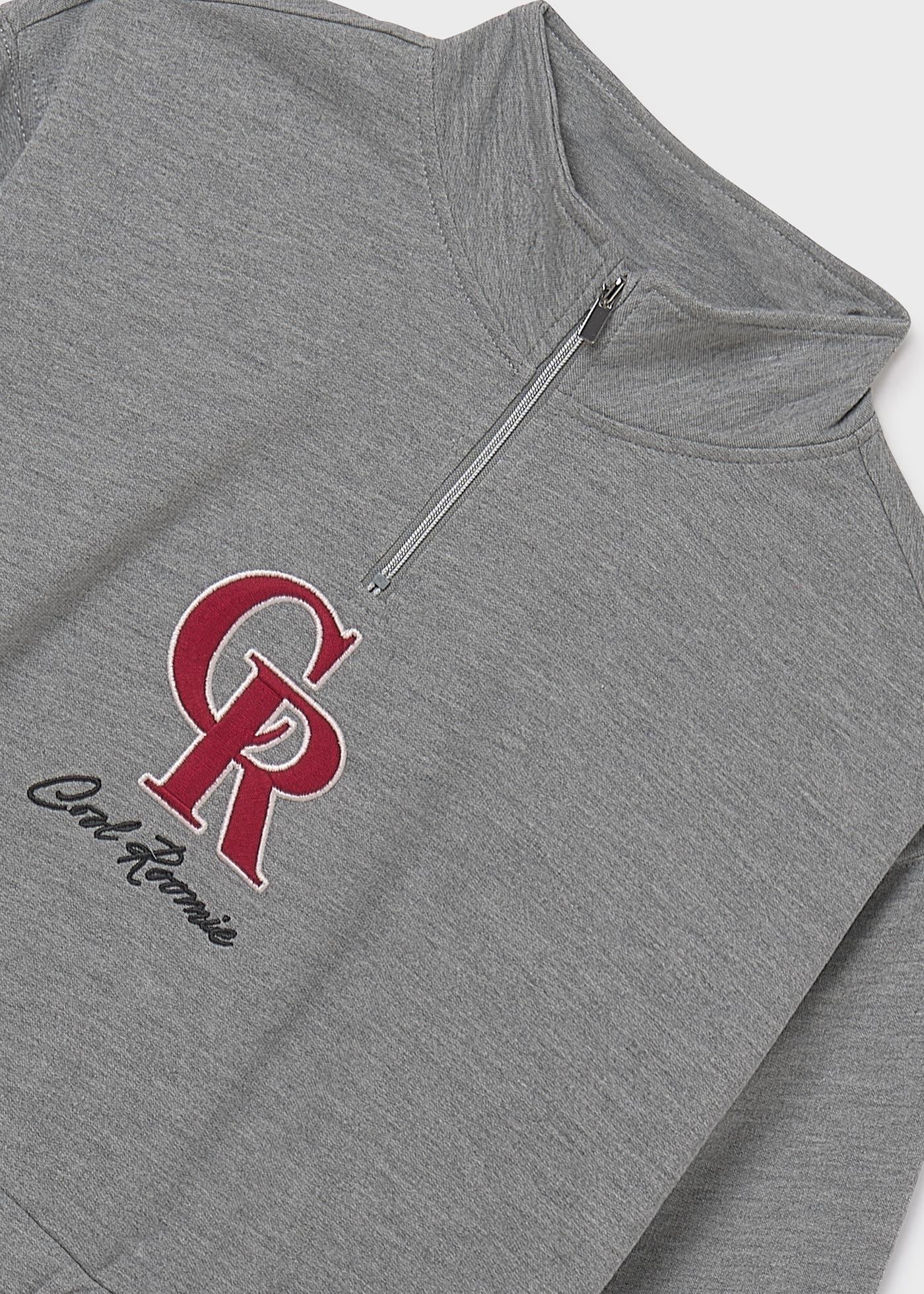 Sweat avec tente en relief fille