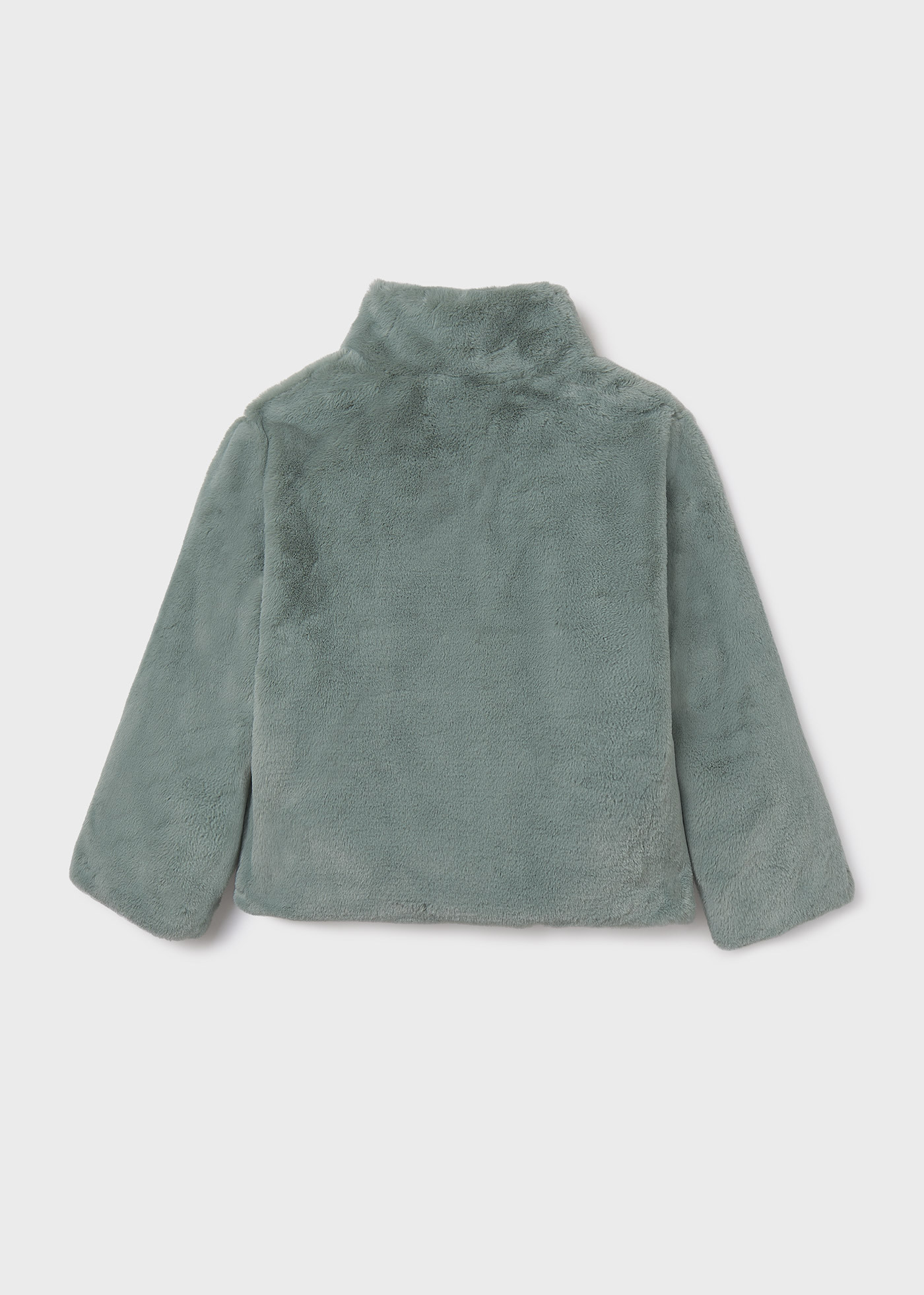 Manteau fourré fille