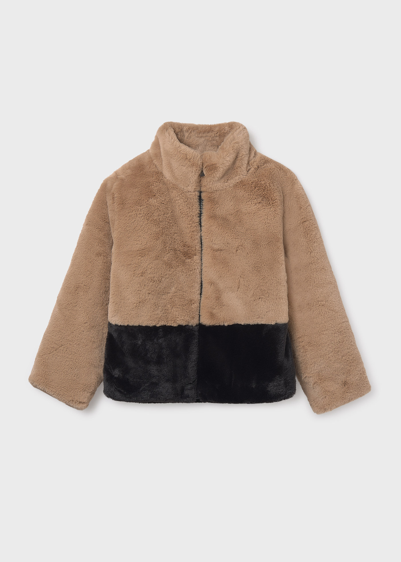 Girls fur coat