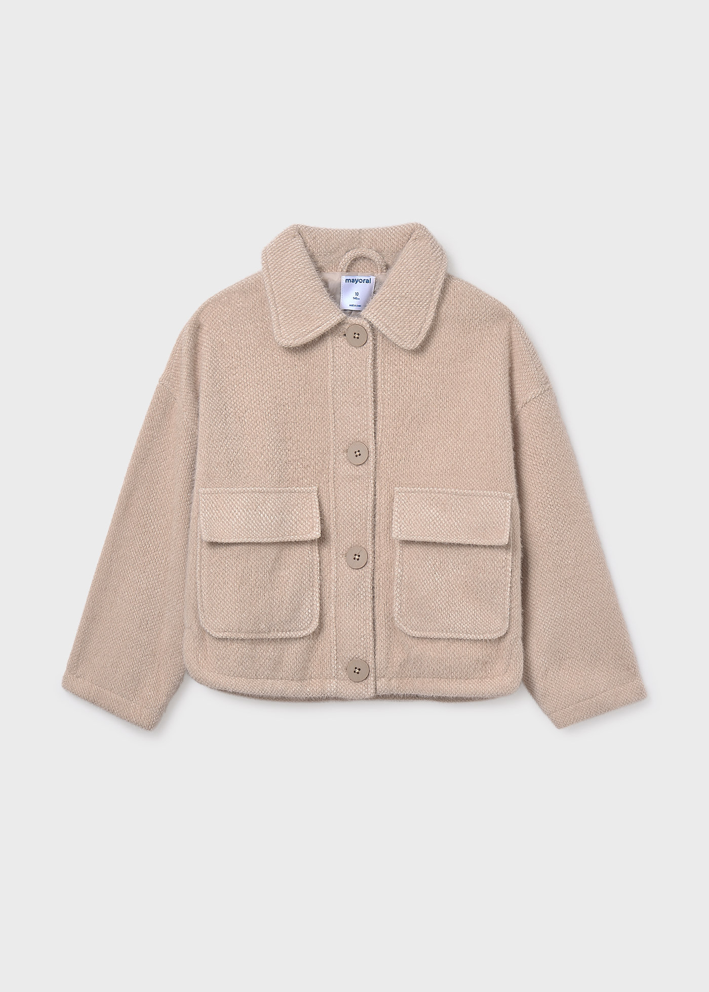 Cappotto pellicciotto ragazza