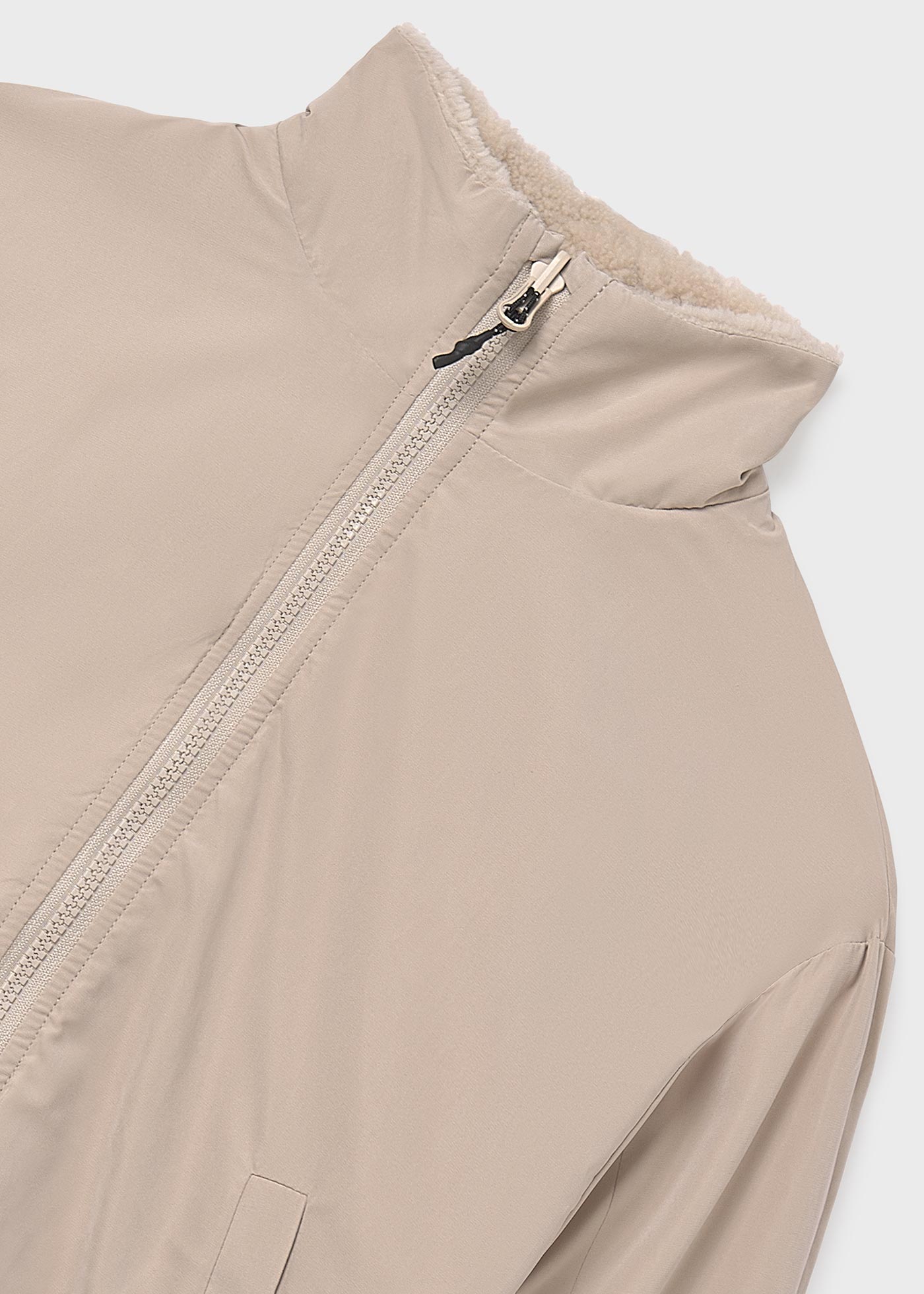 Шуба с две лица за момиче