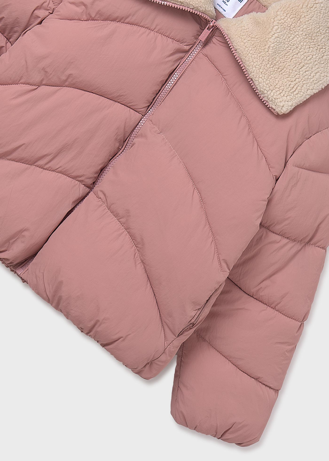 Girl Sherpa Puffer Jacket