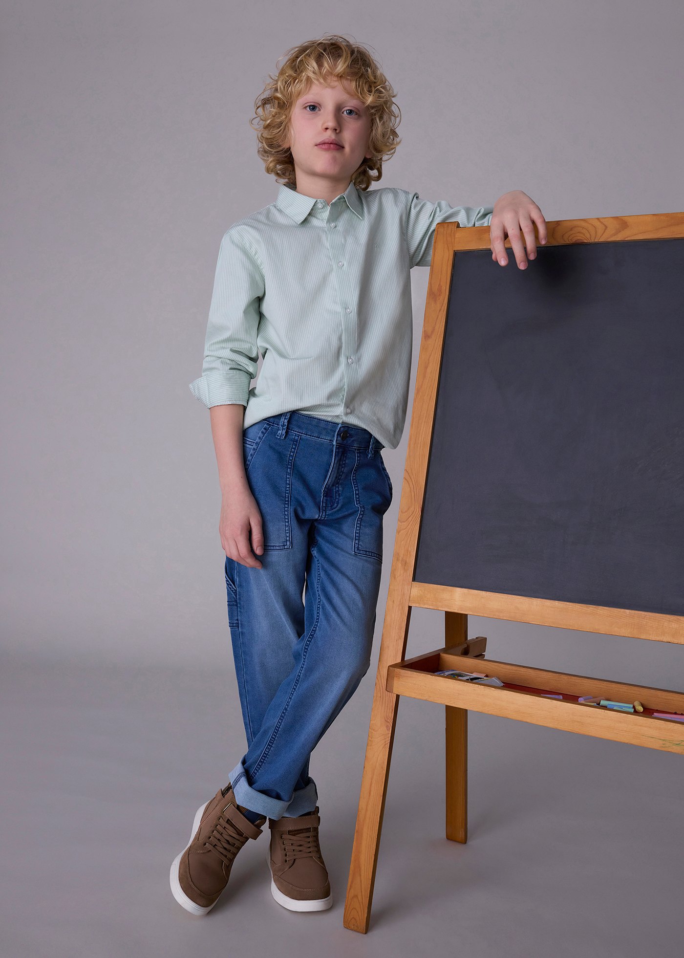 Boy Straight-Leg Jeans