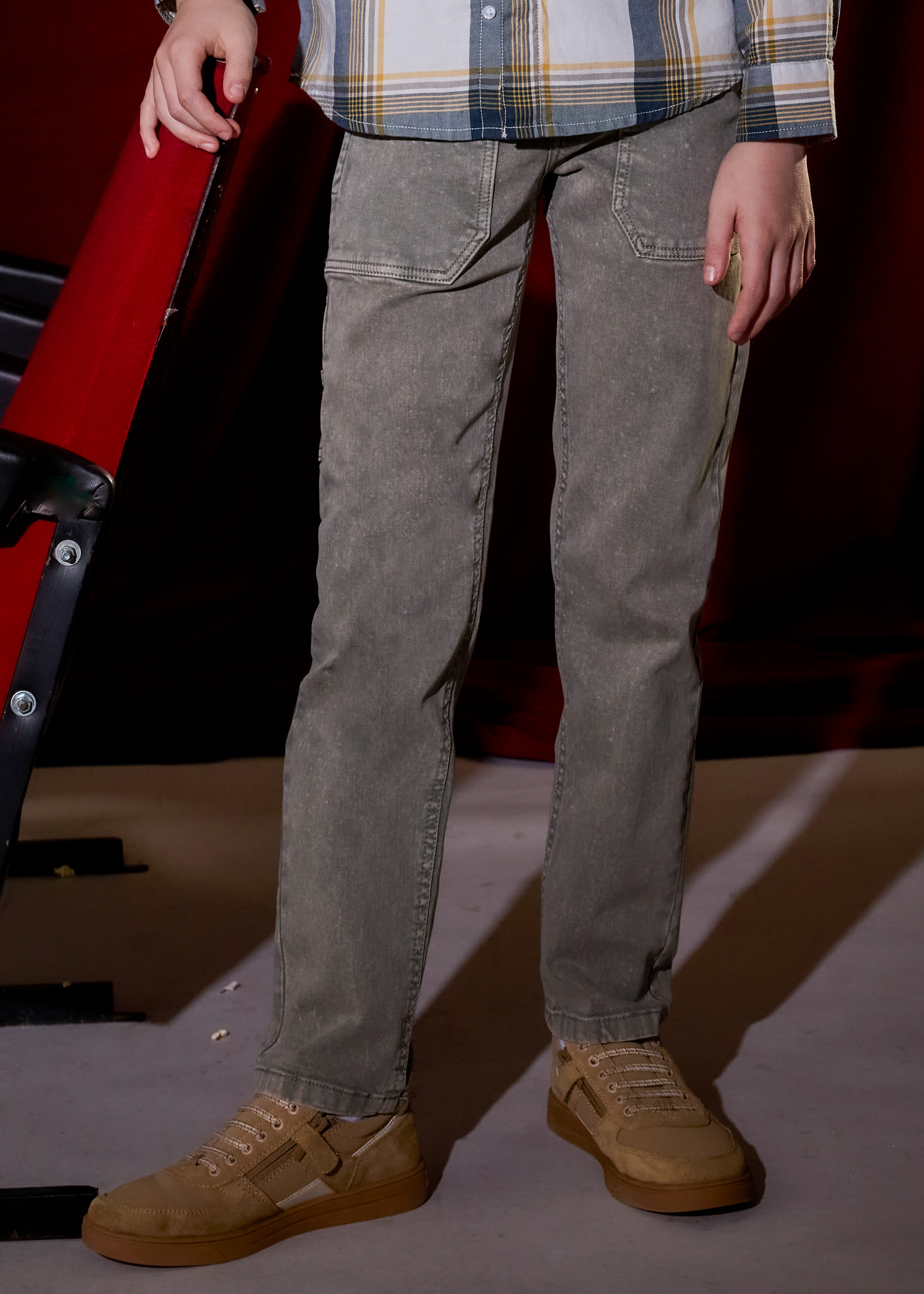 Boys straight trousers