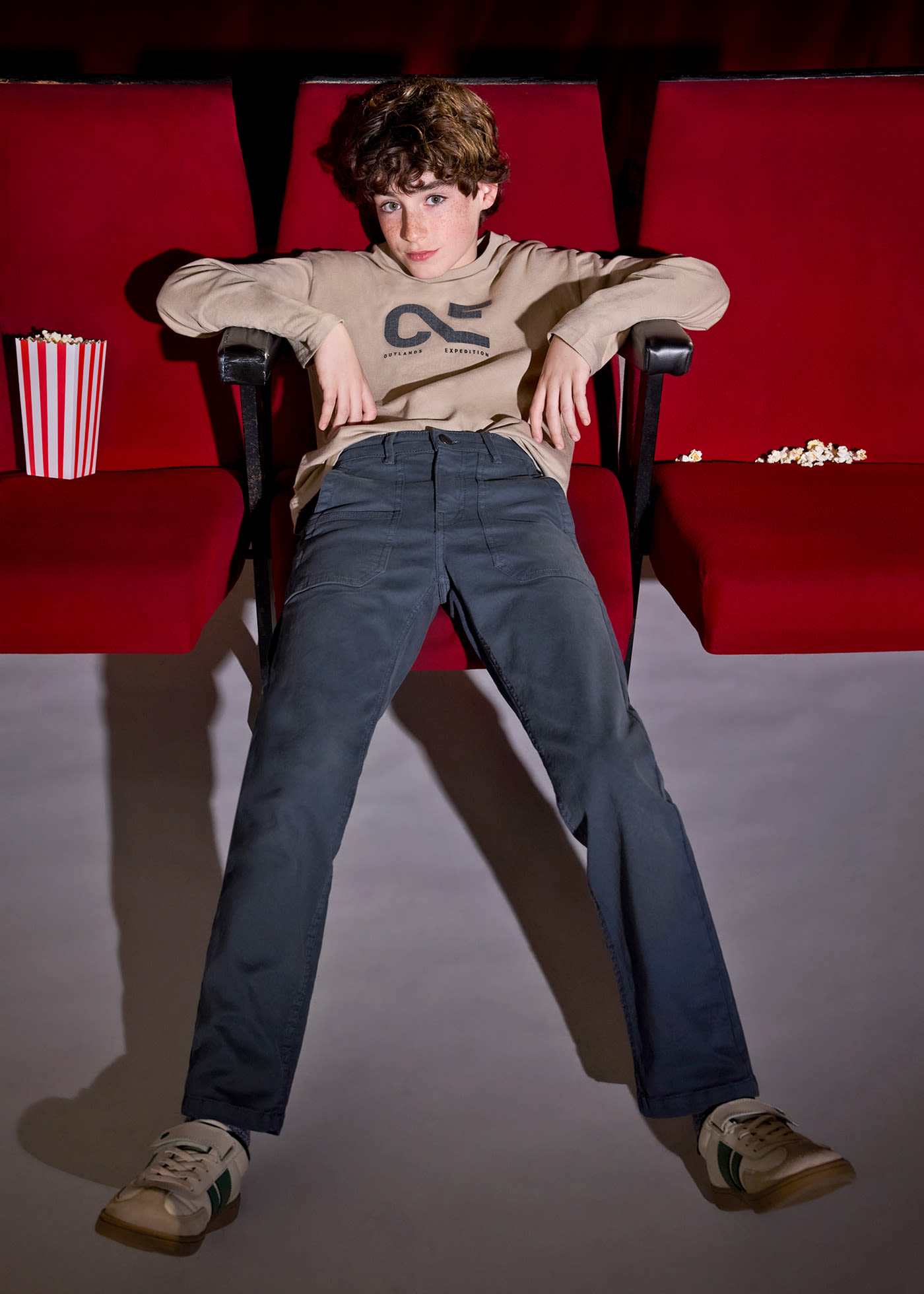 Boys straight trousers