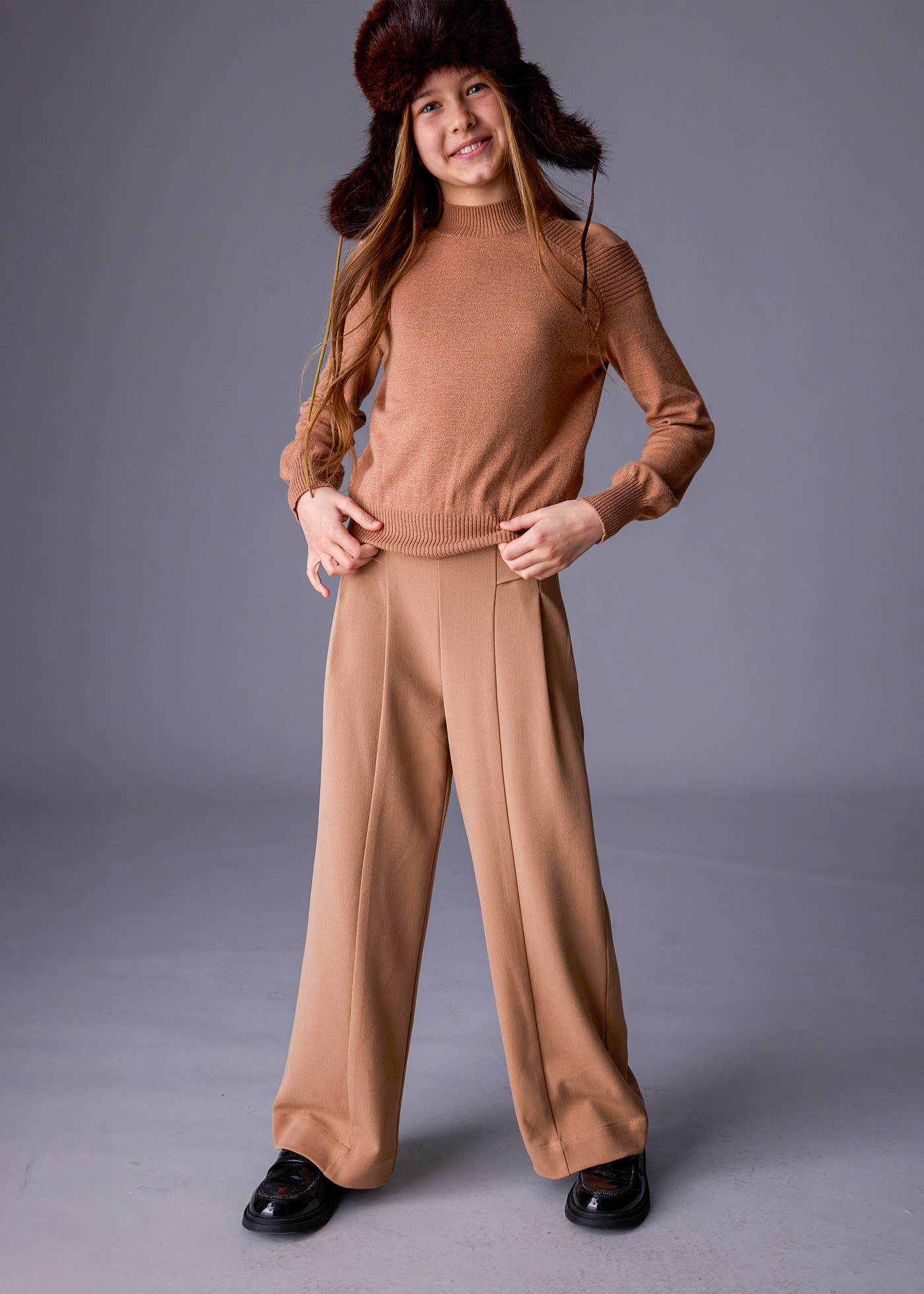 Girls flared trousers