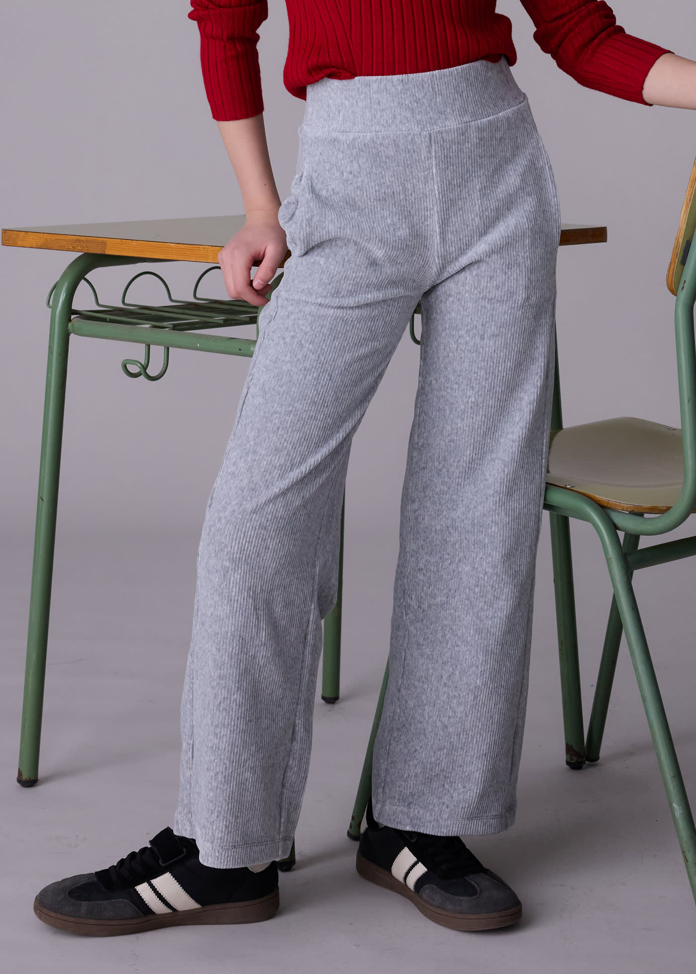 Pantalone velluto a costine ragazza