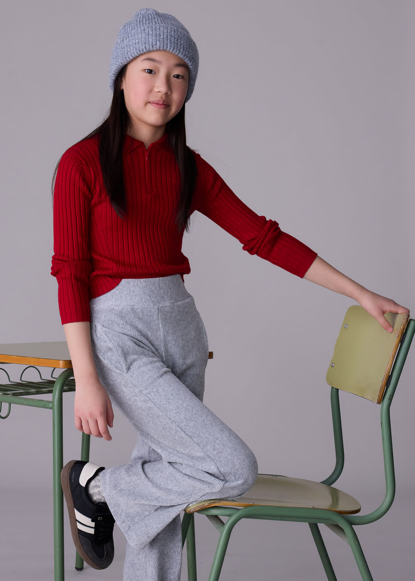 Pantalone velluto a costine ragazza