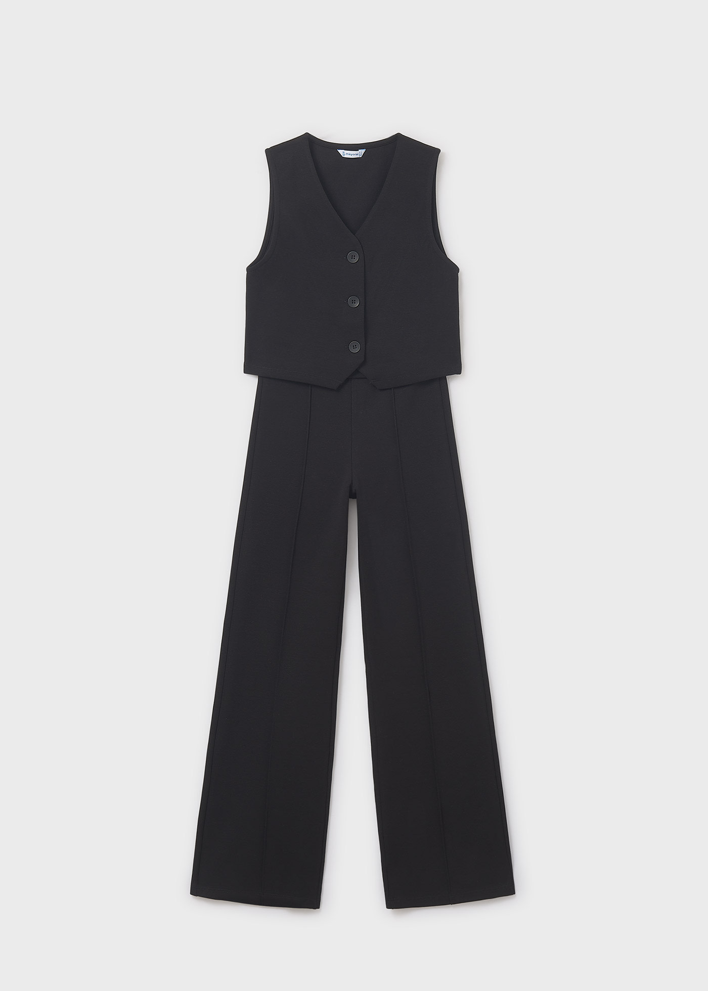 Conjunto pantalón y chaleco chica