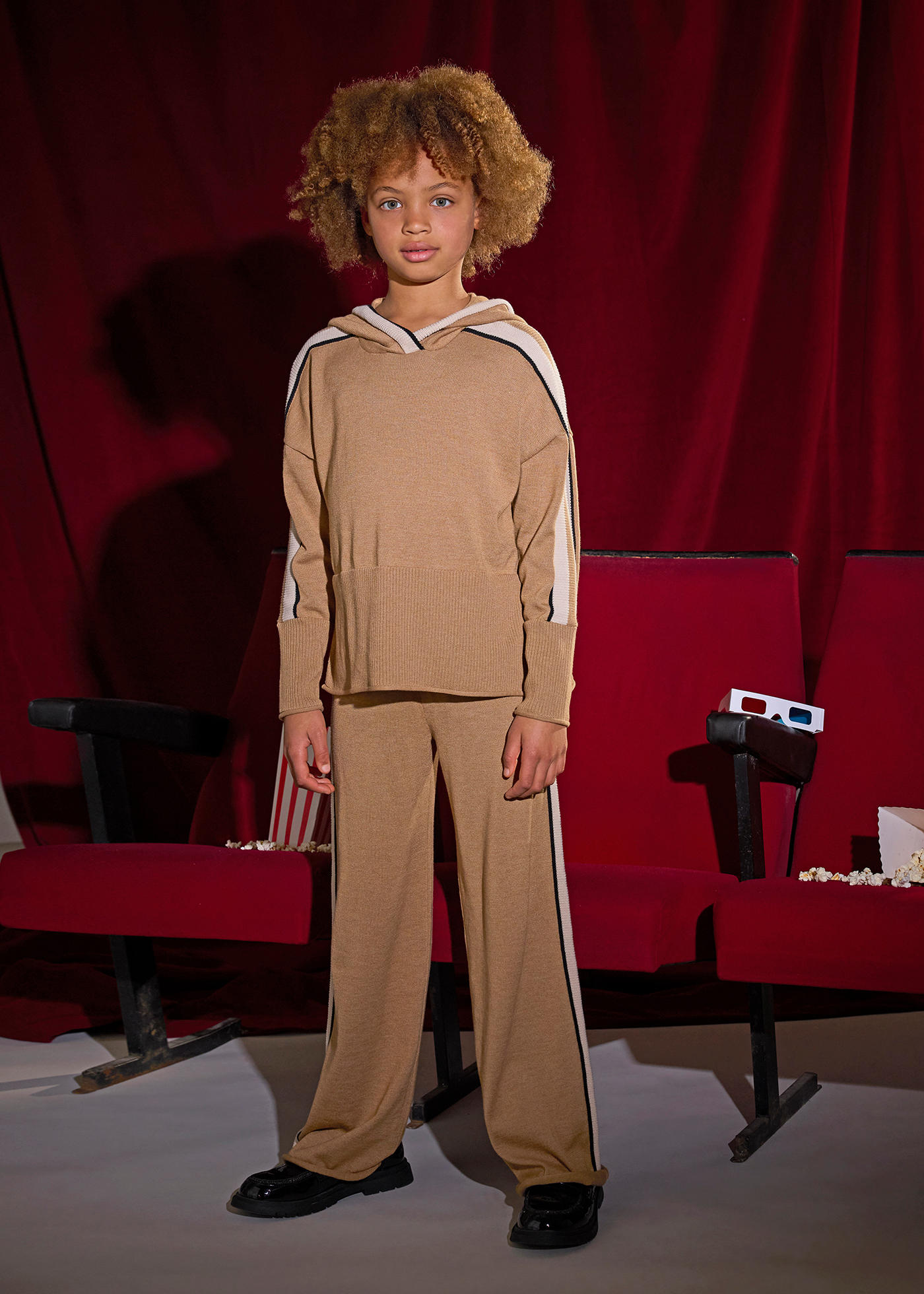 Ensemble pantalon et pull capuche fille