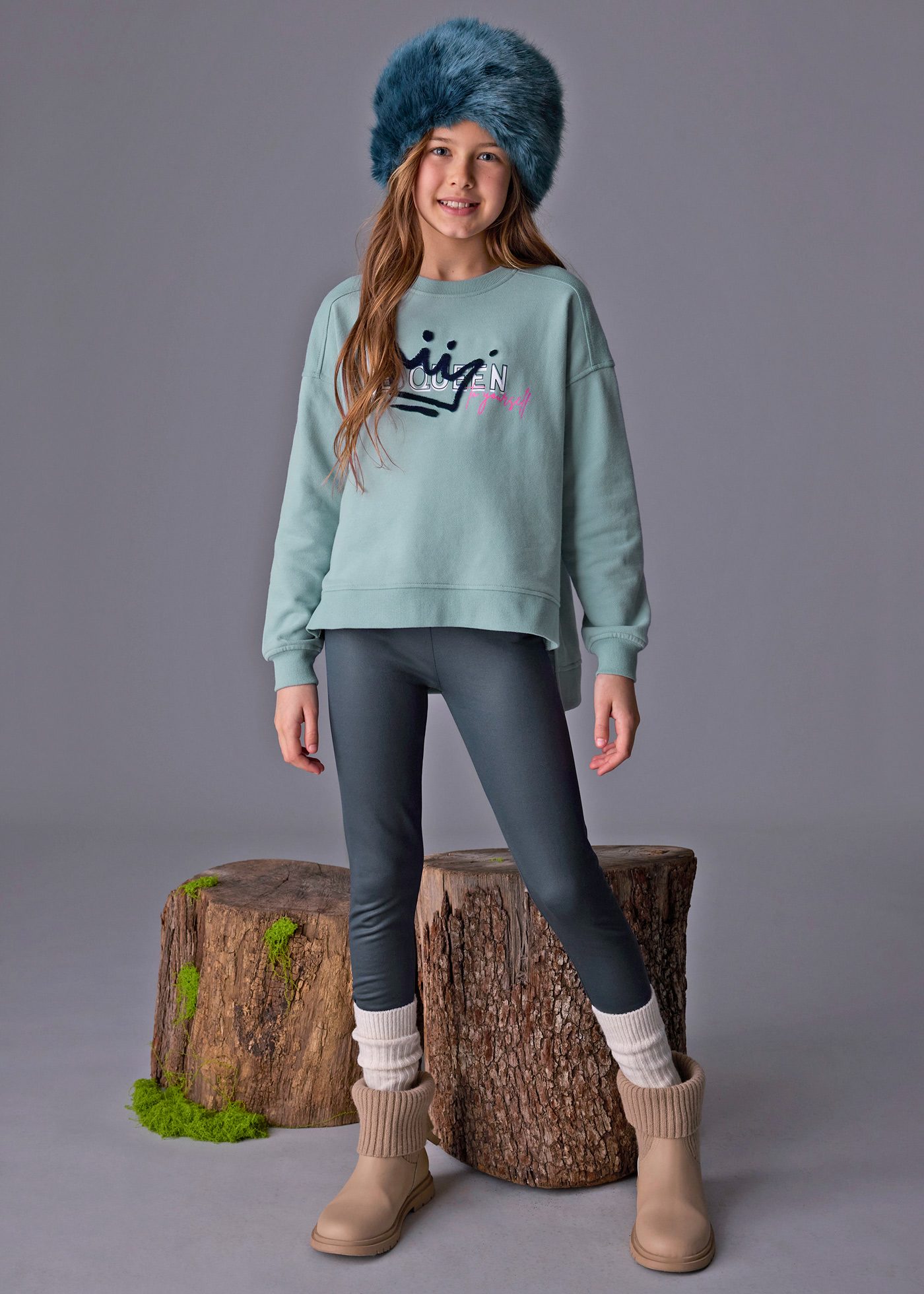 Set colanti si bluza fata