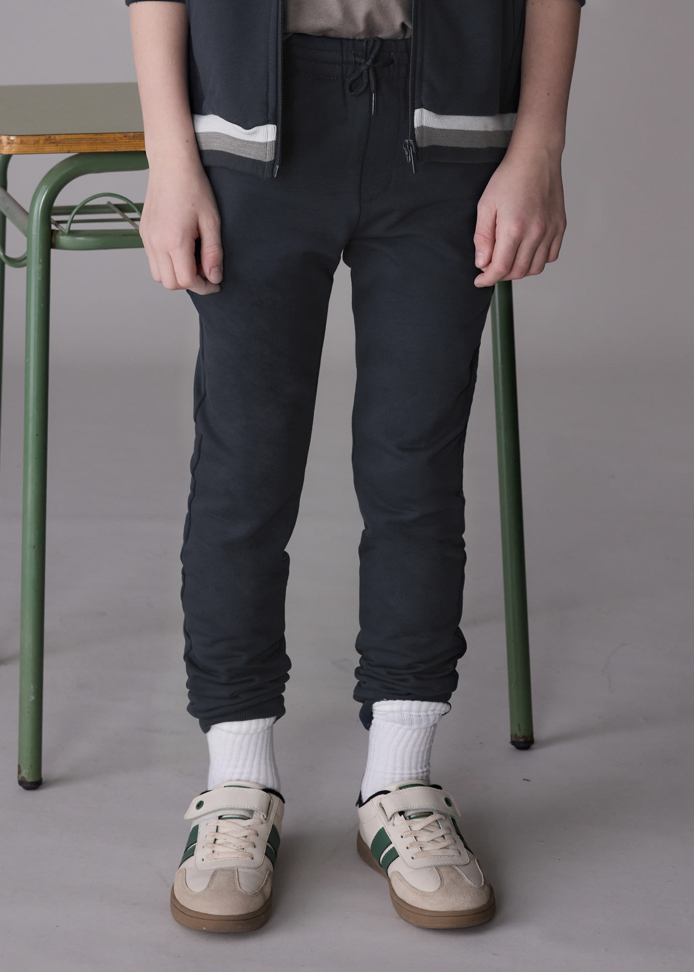 Pants contrastes chico