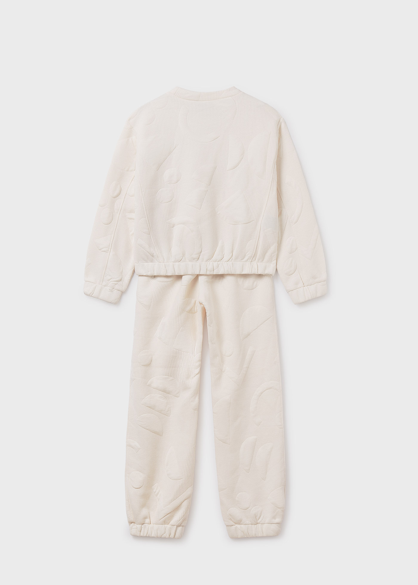 Girls quilted tracksuit